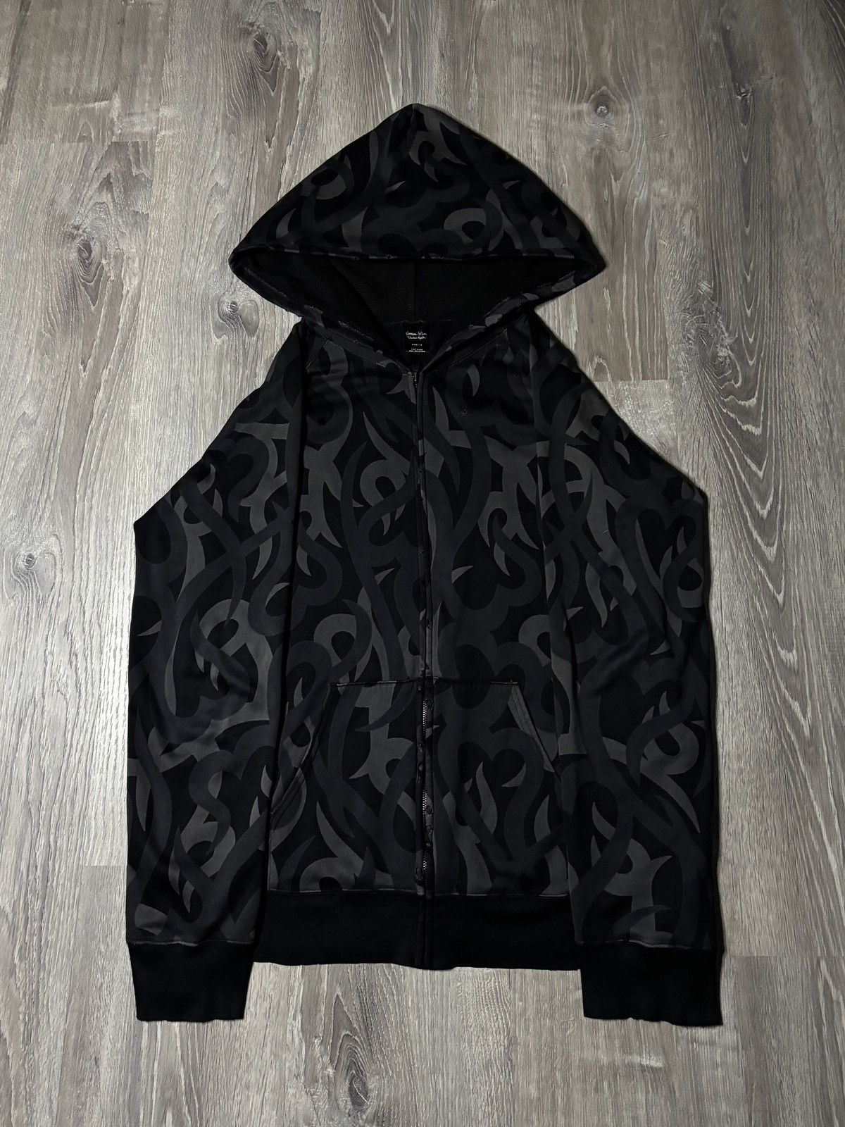 Number (N)ine number (n)ine aw04 blk tribal zip | Grailed