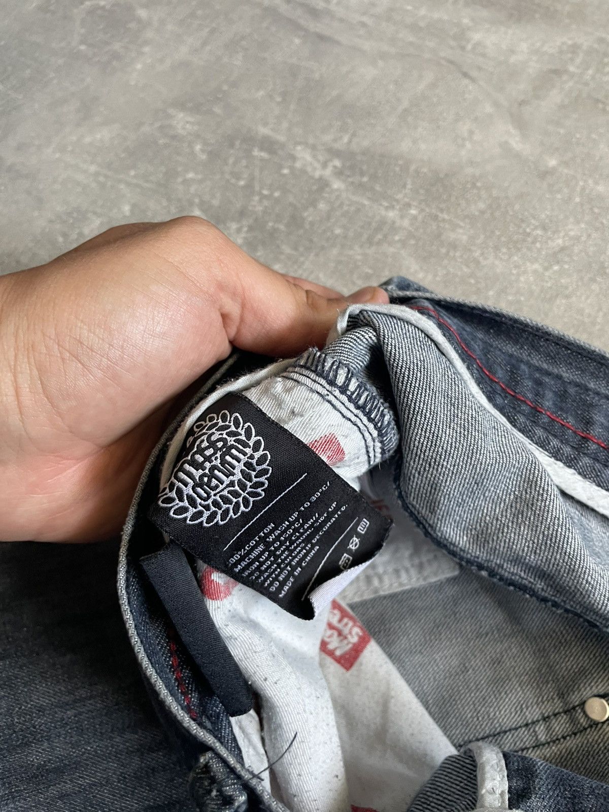 Japanese Brand 90s rap jeans og y2k street addictive wu eminem southpole Size US 28 / EU 44 - 7 Thumbnail
