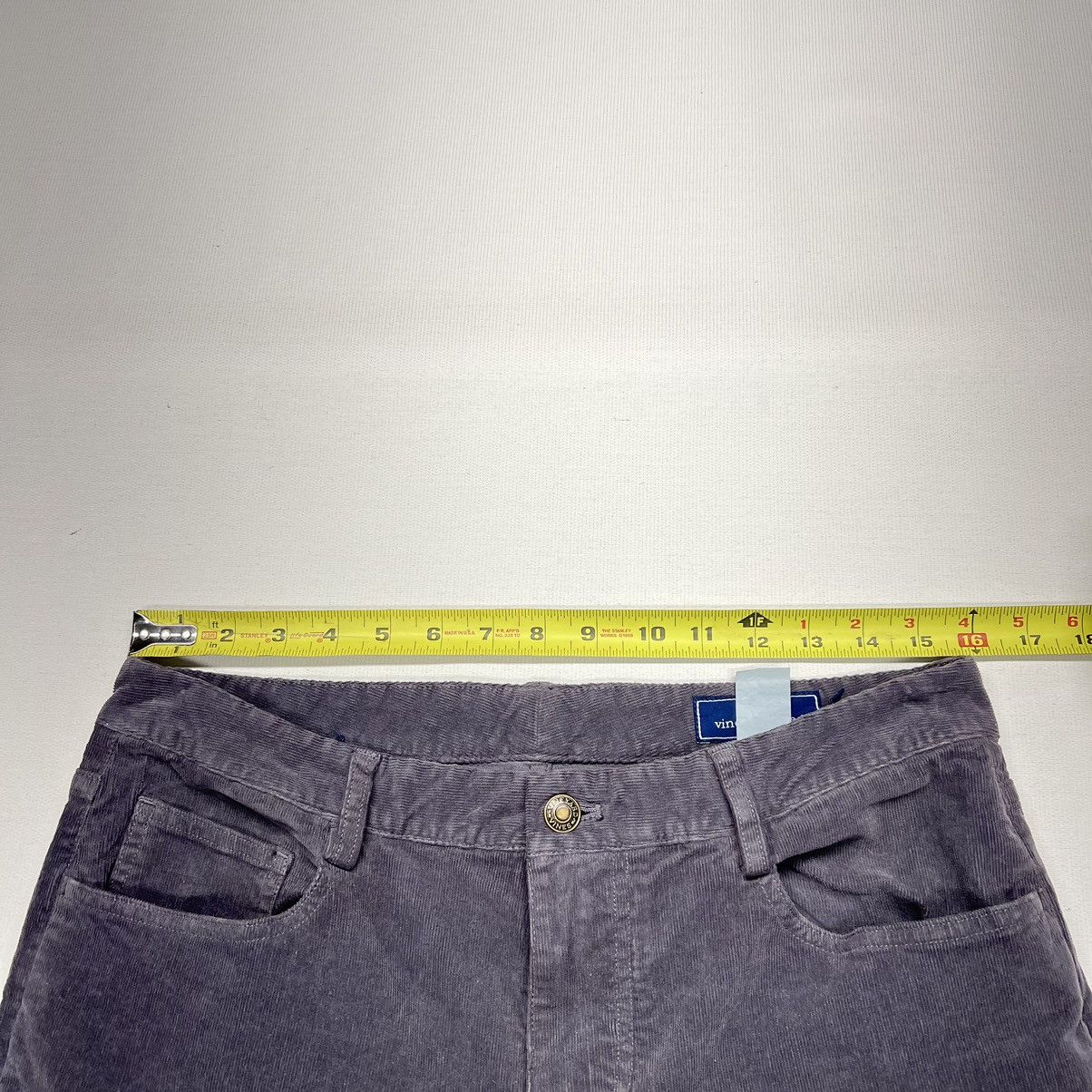 Vineyard Vines Vineyard Vines Pants Grey Corduroy 5 Pocket Slim Straight Size US 32 / EU 48 - 20 Thumbnail