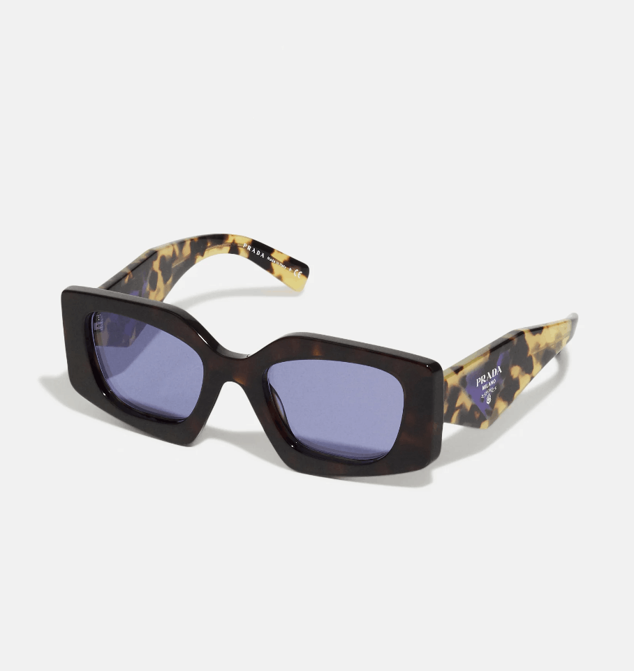 image of New Prada Pr15Ysf - 2Au05Q Symbole Sunglasses in Brown, Men's