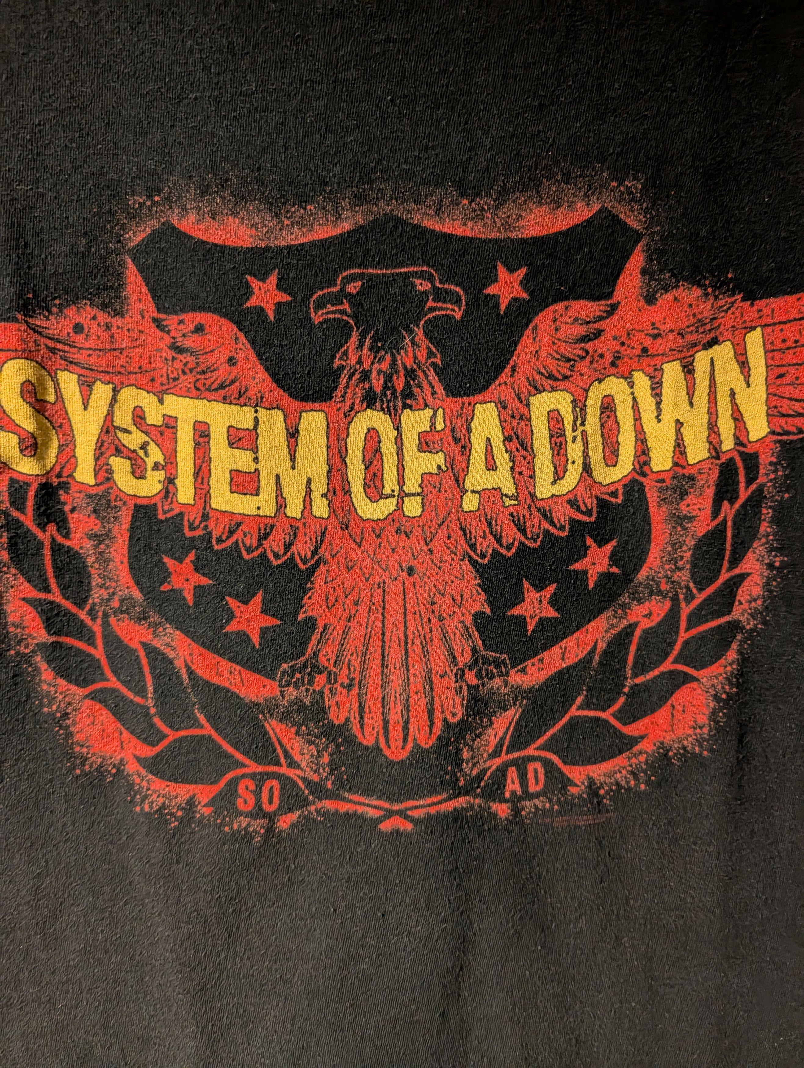 Band Tees System of a Down SOAD Eagle Crest Logo Rock Band T Shirt Size US M / EU 48-50 / 2 - 2 Thumbnail