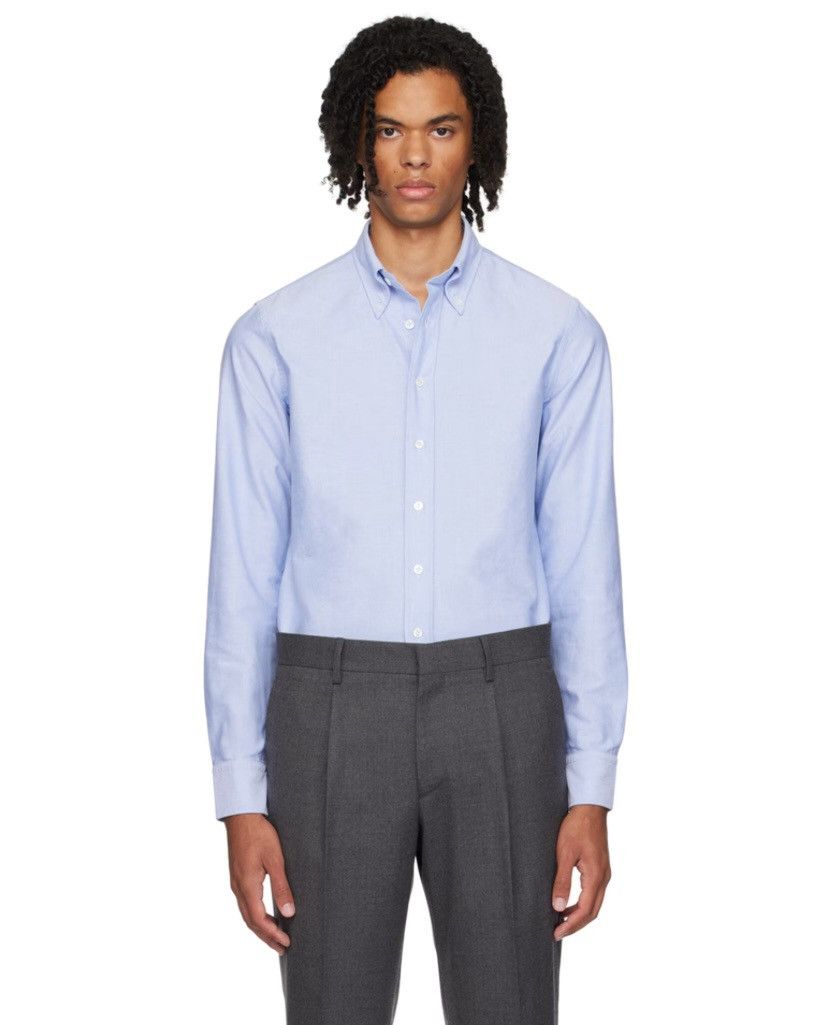 Lardini Blue oxford shirt Size US M / EU 48-50 / 2 - 8 Thumbnail