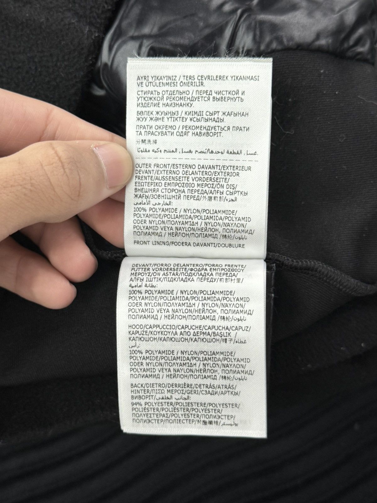 Moncler black moncler coat Size US S / EU 44-46 / 1 - 8 Thumbnail
