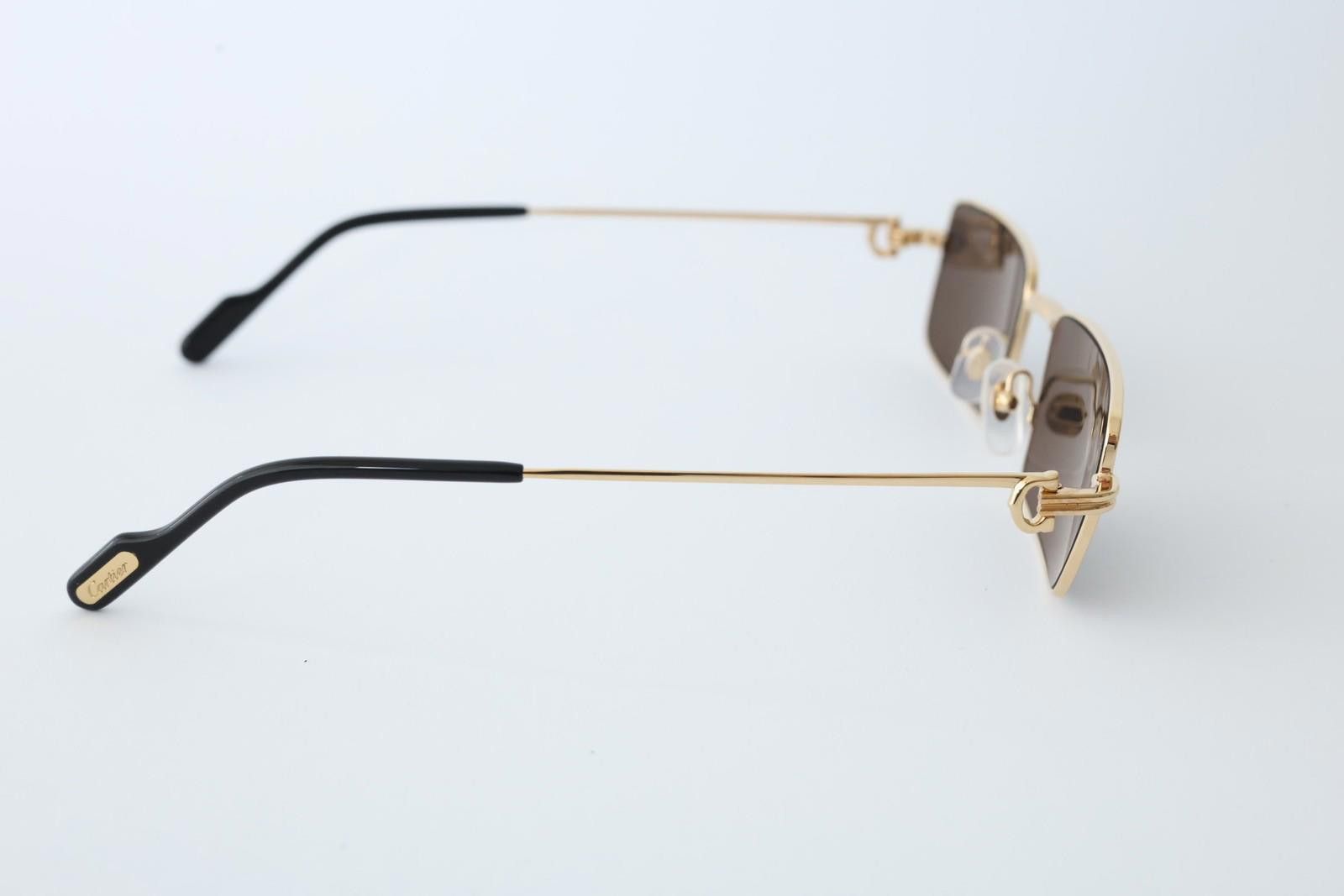 Cartier New Cartier eyewear optical sunglasses CT0501S 005 gold Size ONE SIZE - 6 Thumbnail