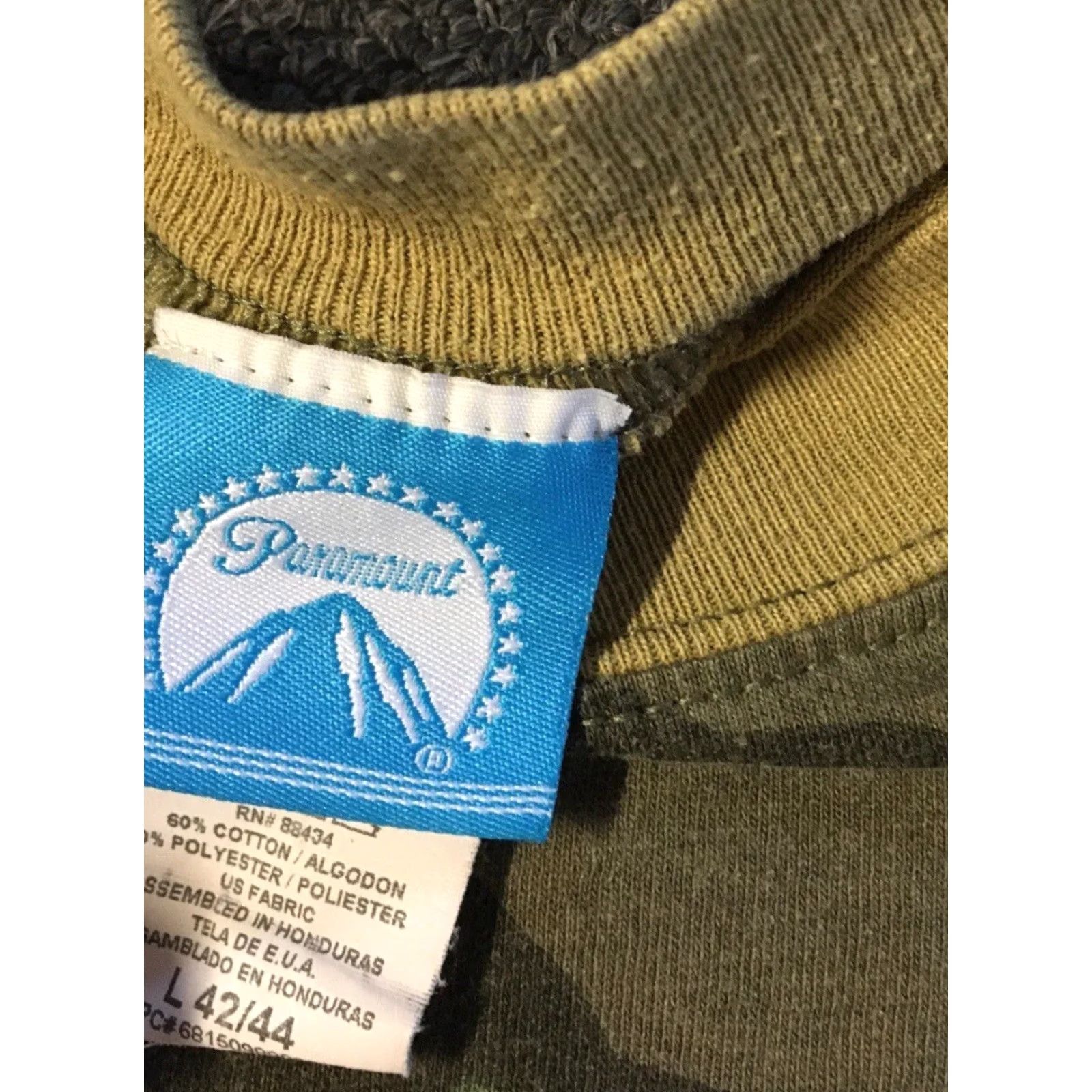 Vintage Vtg Top Gun Faded Movie Promo camouflage Shirt M Army Brown Tom Cruise TV Pilot Grunge 80s 90s Maverick Military Movie Retro Catchall? Size US M / EU 48-50 / 2 - 7 Thumbnail