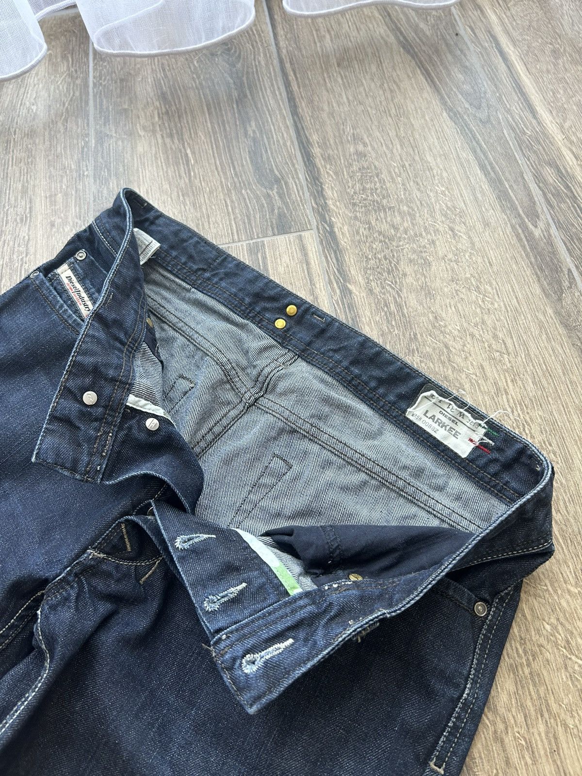 Diesel Black Gold Diesel black&gold larkee made in italy denim pants Size US 31 - 5 Thumbnail