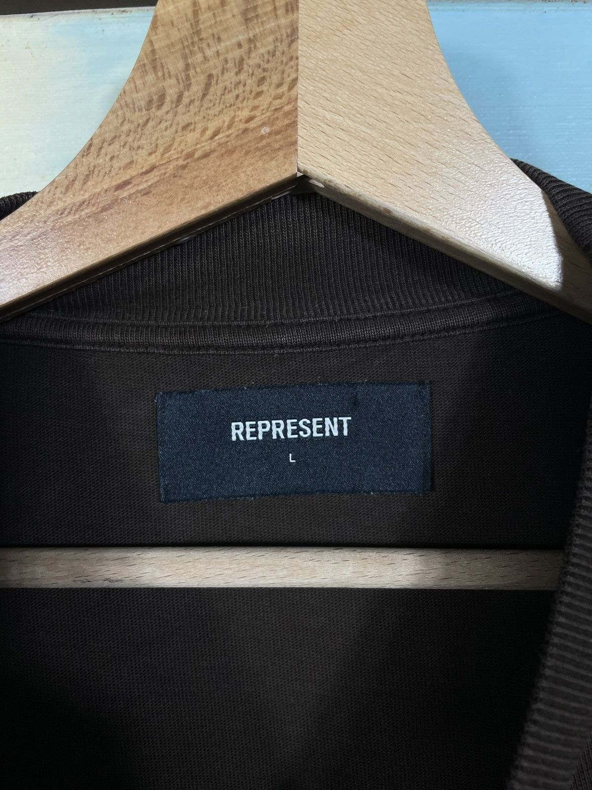 Represent Clo. Represent Brown Boxy Oversize Baggy Tee Big Logo Skate Swag Size US L / EU 52-54 / 3 - 9 Thumbnail