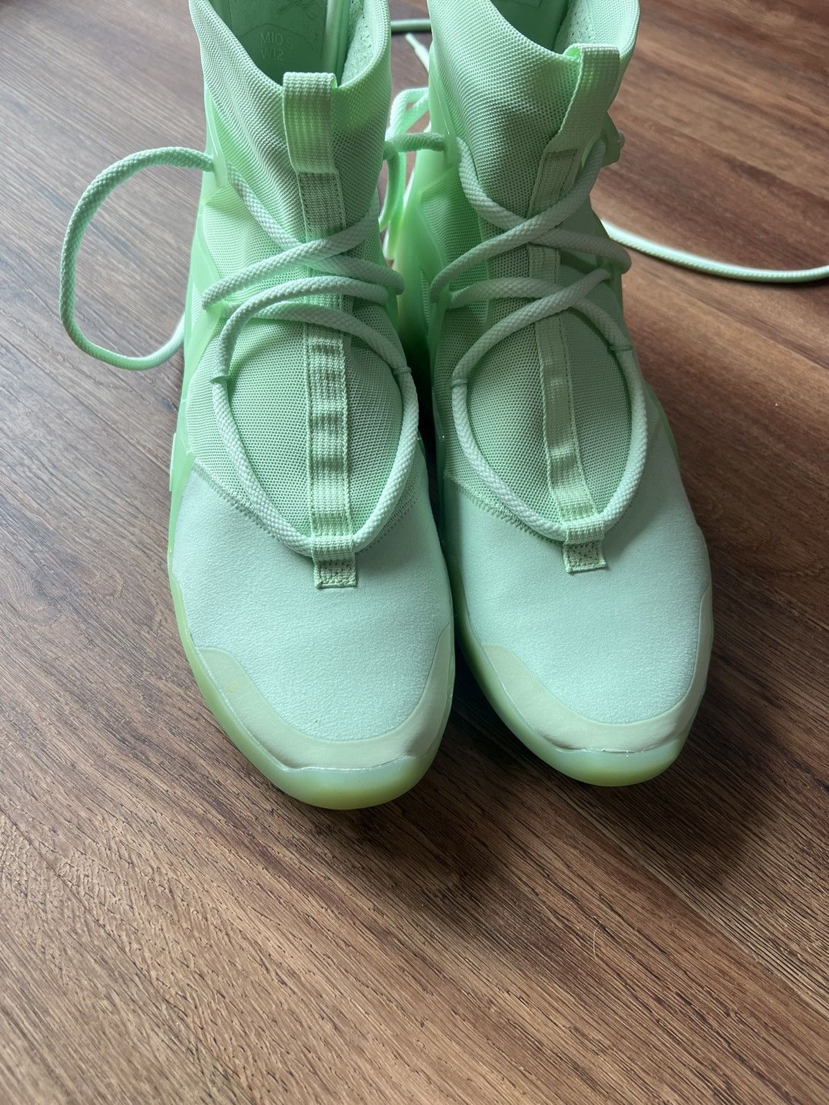 Fear of God × Nike Men’s Nike Air Fear of God 1 in Frosted Spruce (Green) Size US 10.5 / EU 43-44 - 4 Thumbnail