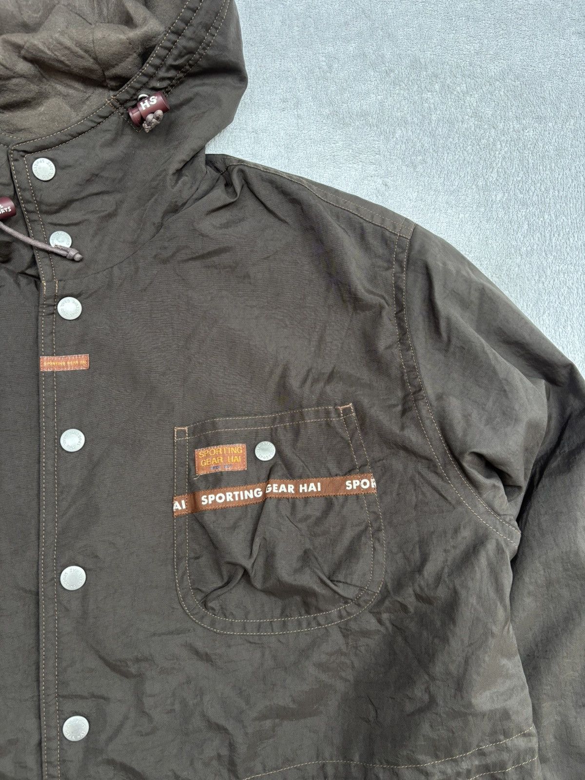 Hai Sporting Gear 80s Hai Sporting Gear by Issey Miyake Utility Field Parka Size US M / EU 48-50 / 2 - 11 Thumbnail