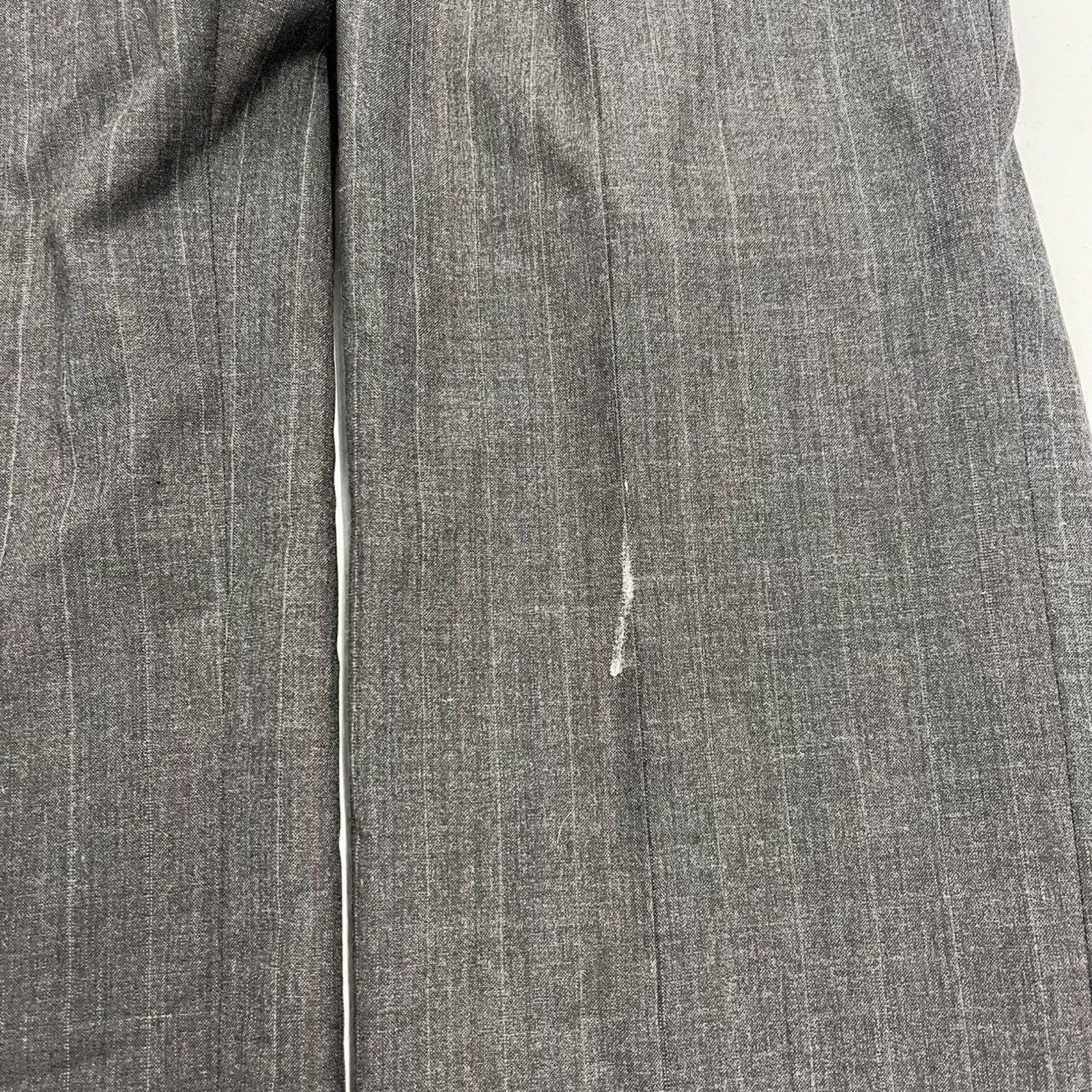Other Vintage 60s Regal Grey Striped Wool 2-Piece Suit Size 44R - 6 Thumbnail