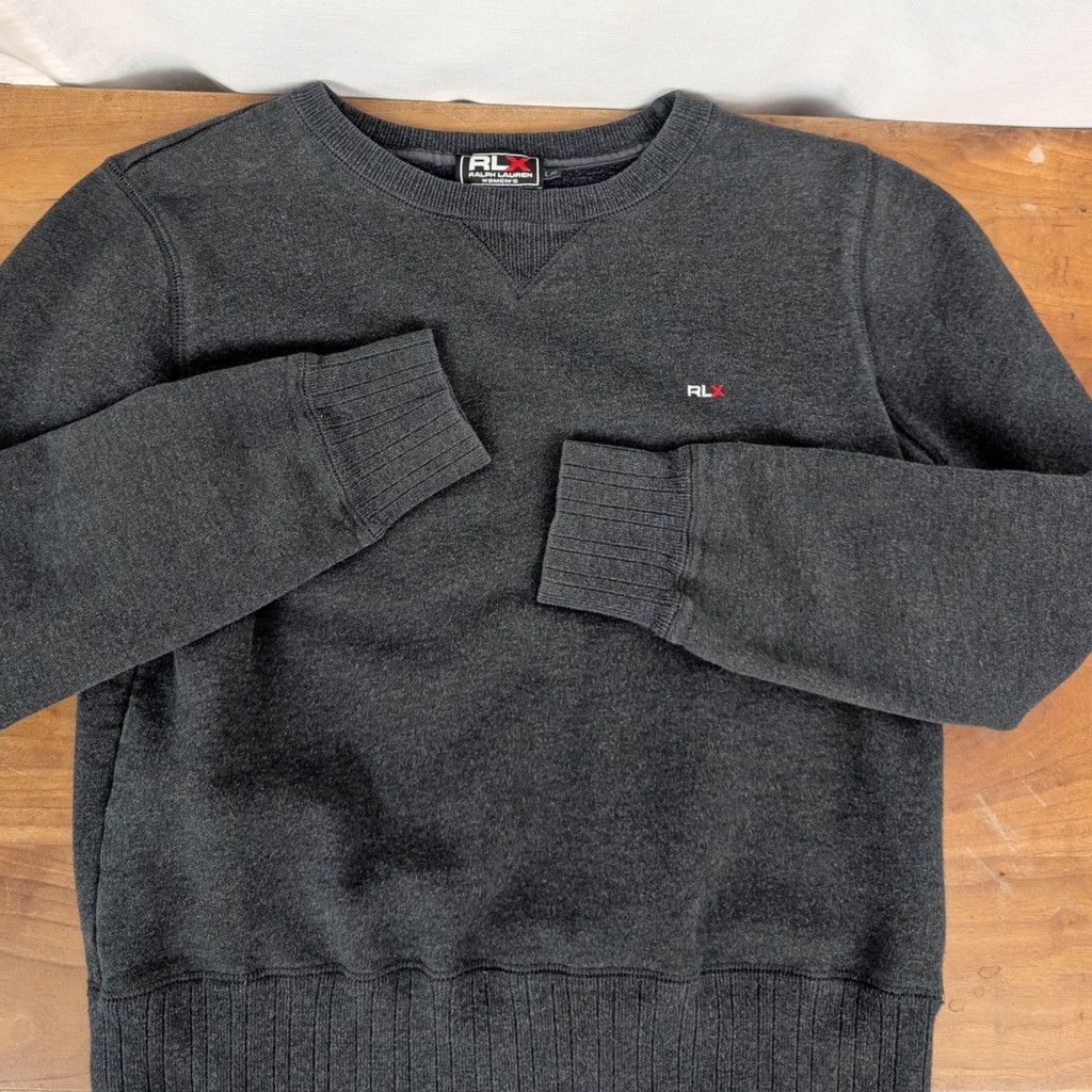 RLX Ralph Lauren × Ralph Lauren Vintage Ralph Lauren RLX Women's (Junior's) Sweatshirt Large Size L / US 10 / IT 46 - 1 Thumbnail