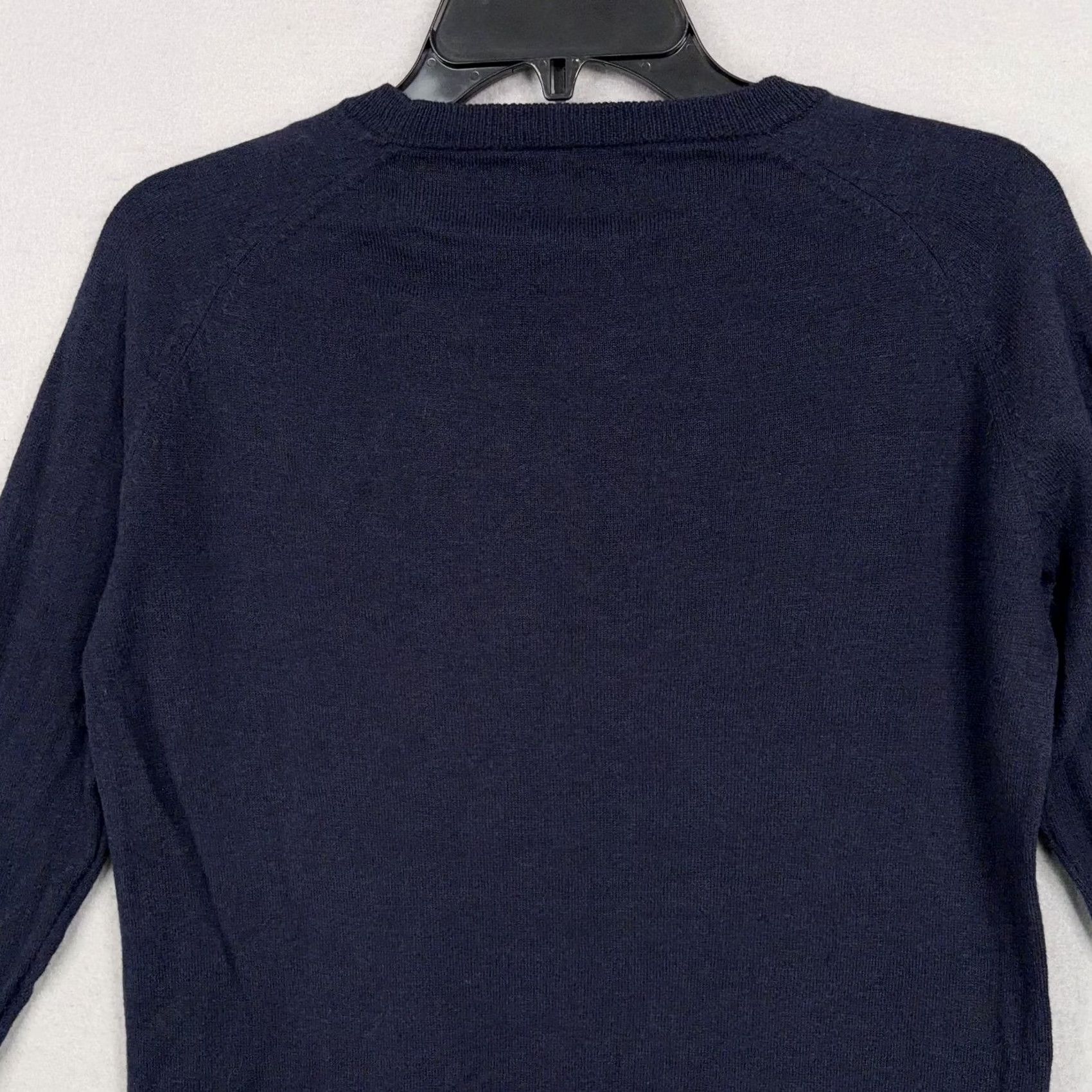Vintage Caroline Grace Sweater Womens XS Blue Cotton Cashmere Newport Graphic Pullover Shirt Size XS / US 0-2 / IT 36-38 - 7 Thumbnail