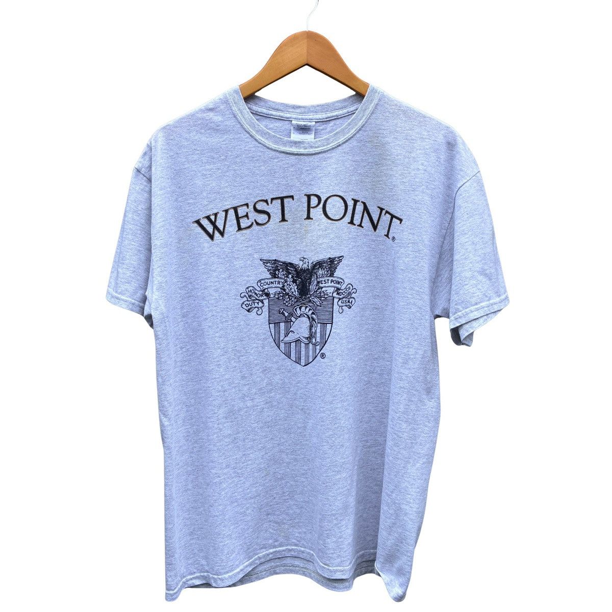 Vintage Vintage Army West Point USMA T Shirt Size US L / EU 52-54 / 3 - 1 Thumbnail