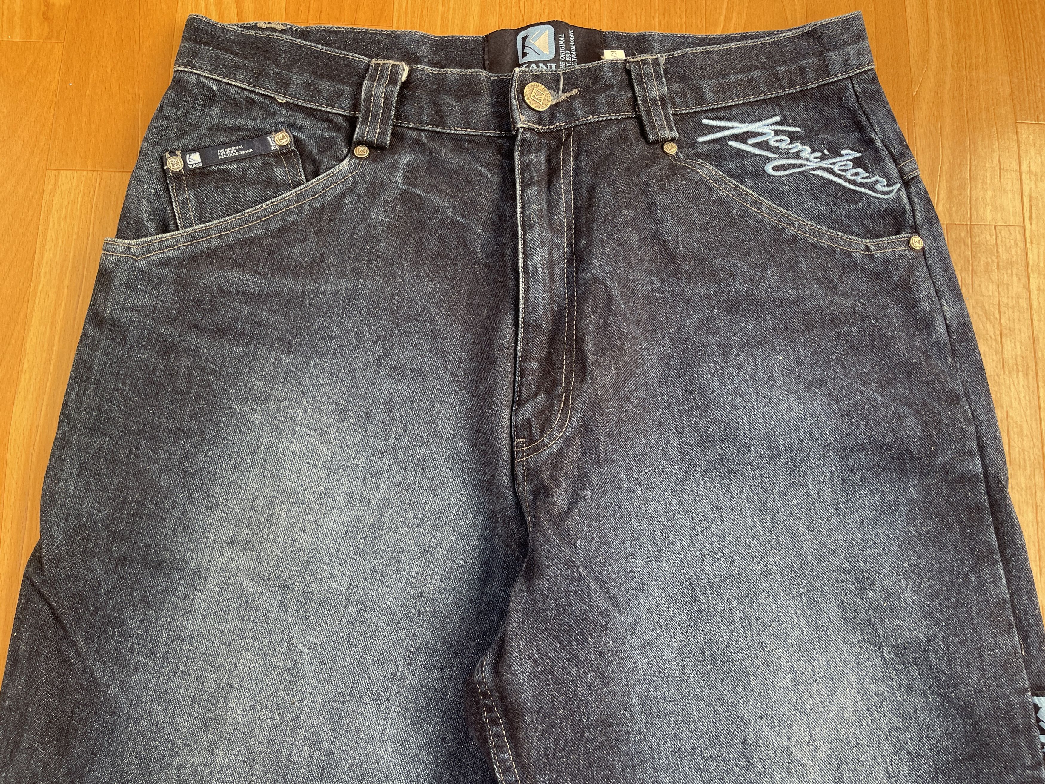 Karl Kani KARL KANI jeans, baggy, vintage Kani jeans, 90s hip hop W 32 Size US 32 / EU 48 - 12 Thumbnail