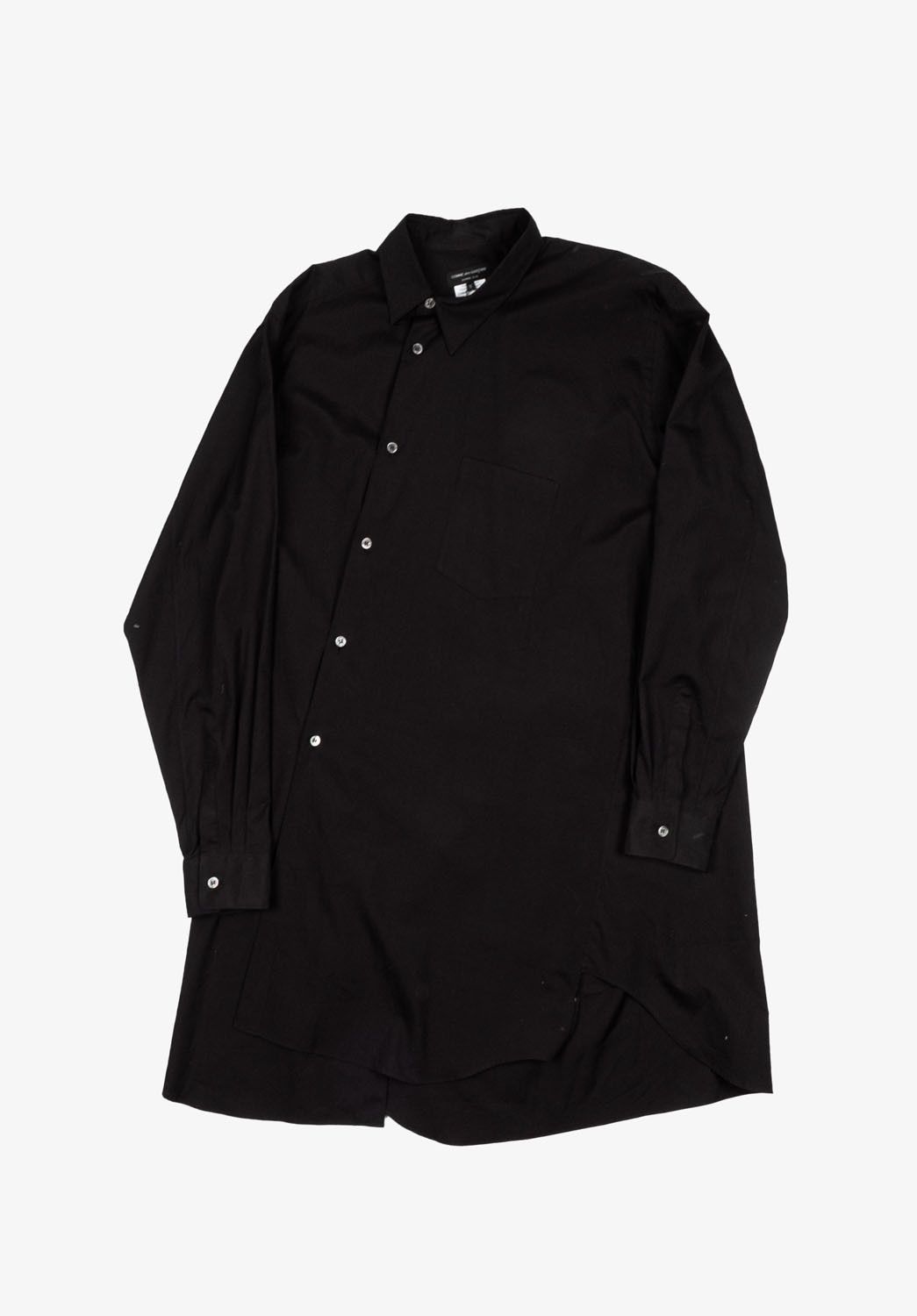 Comme des Garcons Homme Plus Comme des Garcons Home Plus Diagonal Men Shirt Long Tunica,M Size US M / EU 48-50 / 2 - 1 Thumbnail