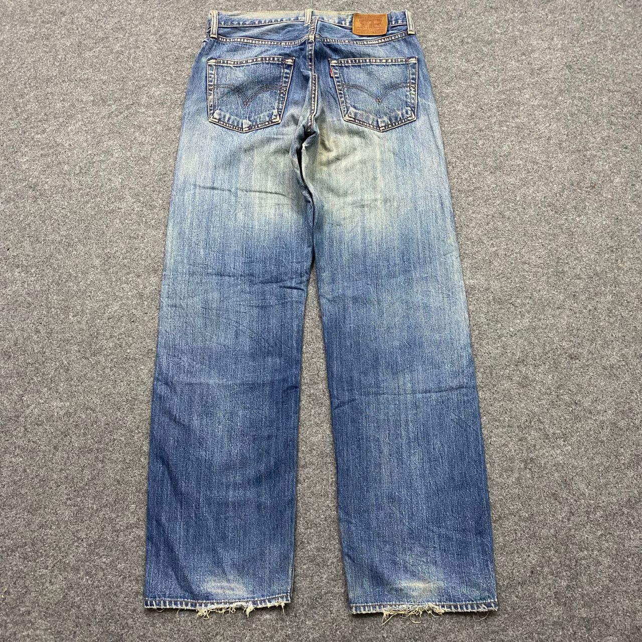 Levi's Vintage Clothing Vintage Levis 503 Distressed Denim Kurt Cobain Style Size US 31 - 2 Thumbnail