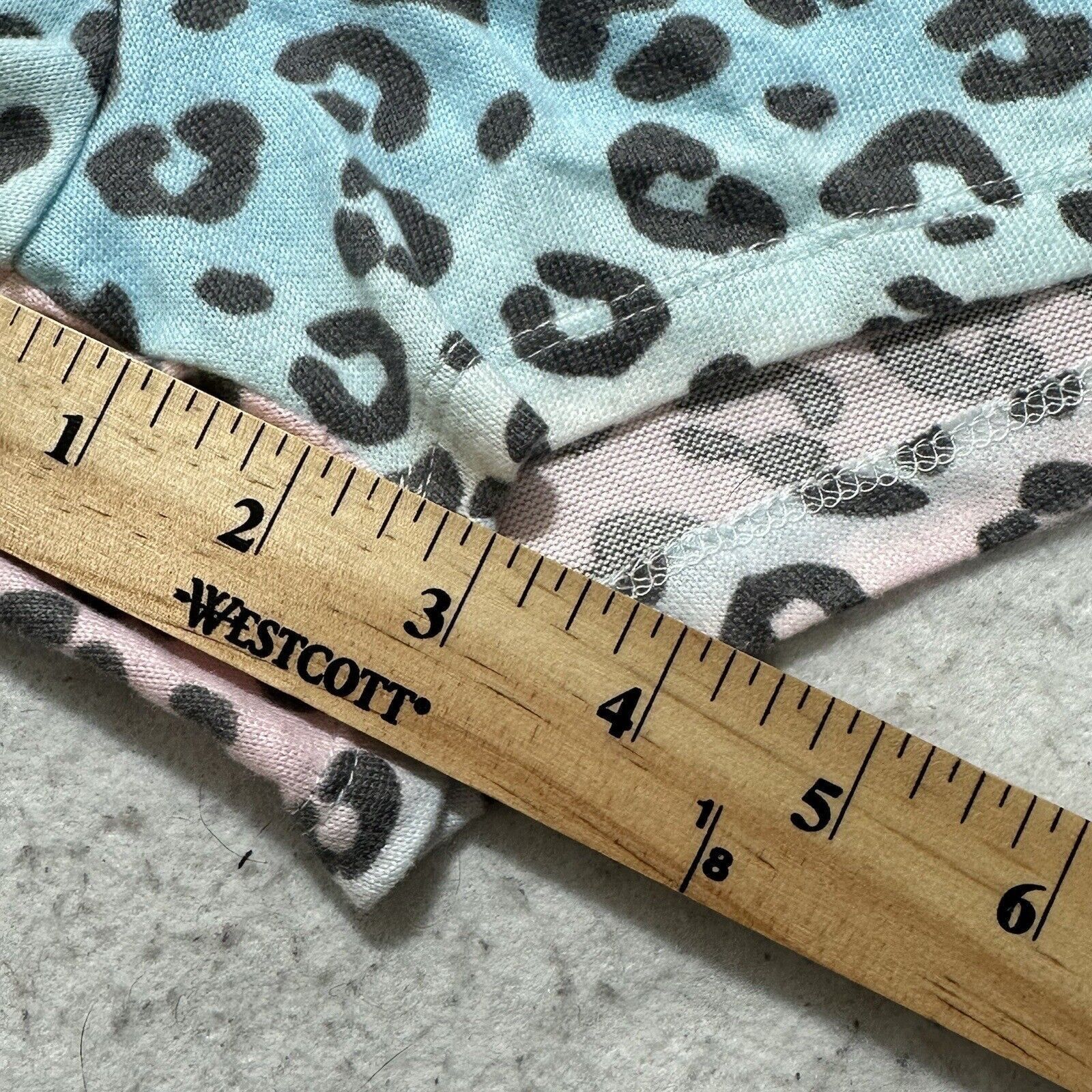 Other KIKIT Large Ombre Leopard Print Pink Sleep Pajama Shorts Size 34" / US 12 / IT 48 - 9 Thumbnail