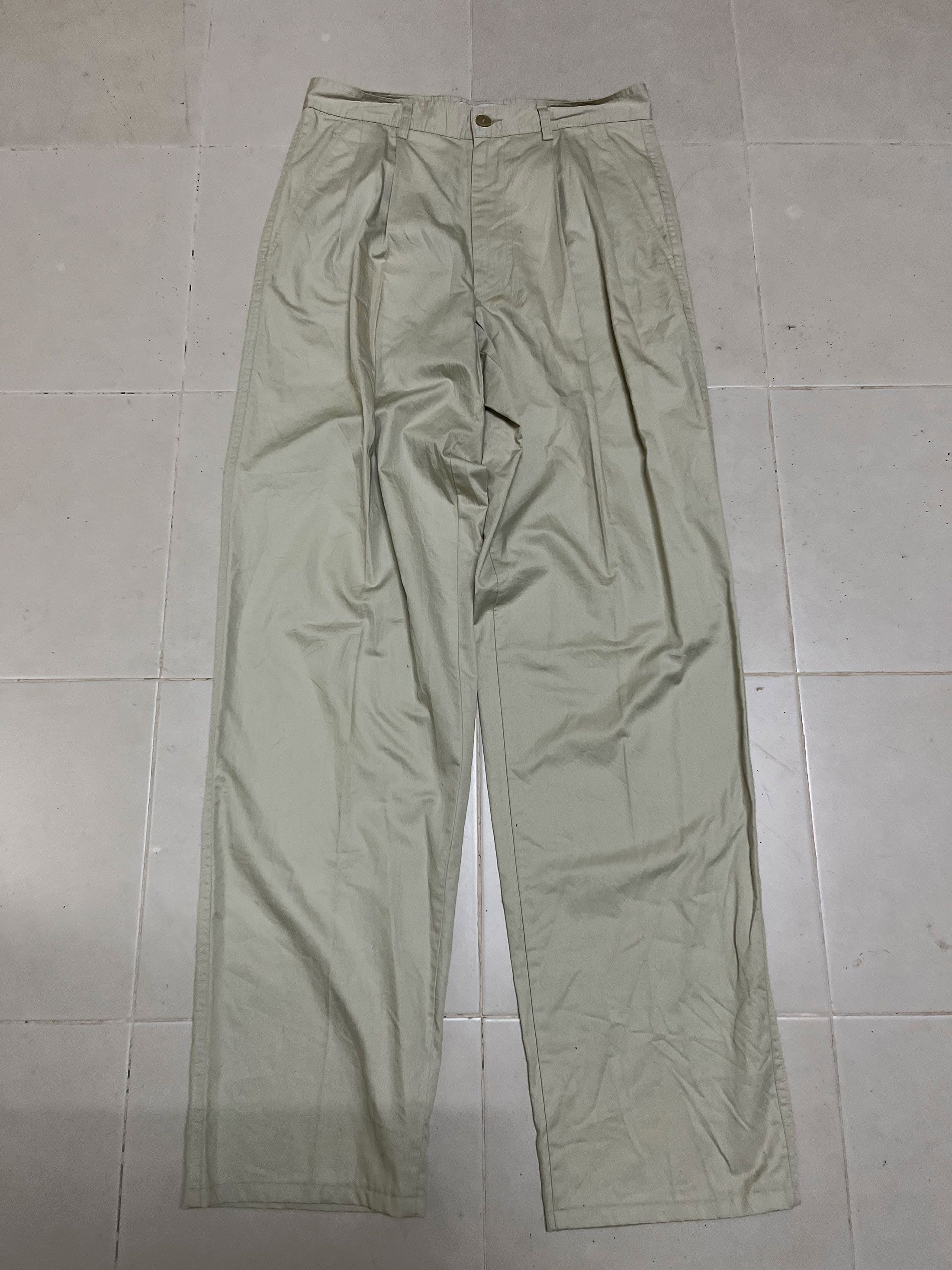 Iceberg Iceberg Lips Kiss Pleated Trousers Size US 30 / EU 46 - 1 Thumbnail
