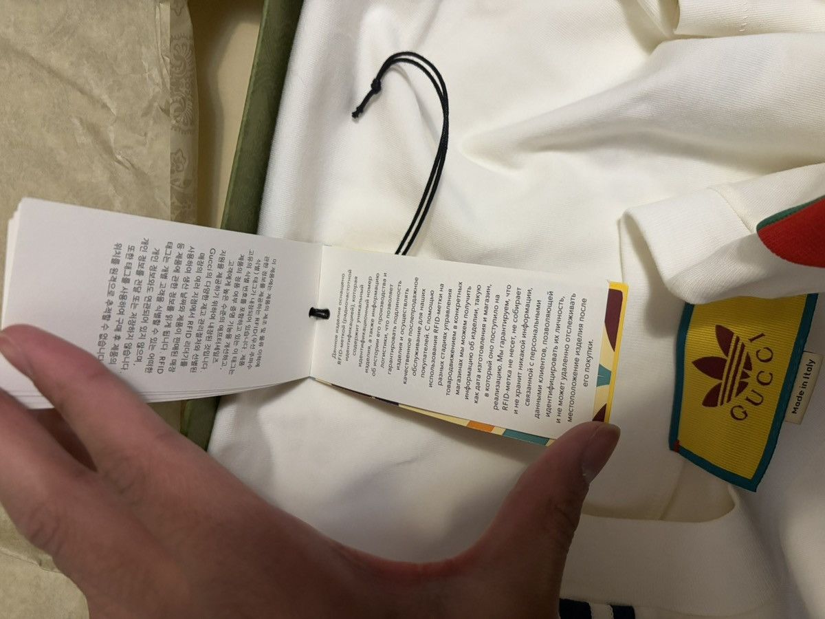 Gucci Gucci x Adidas Tshirt Size US L / EU 52-54 / 3 - 5 Thumbnail