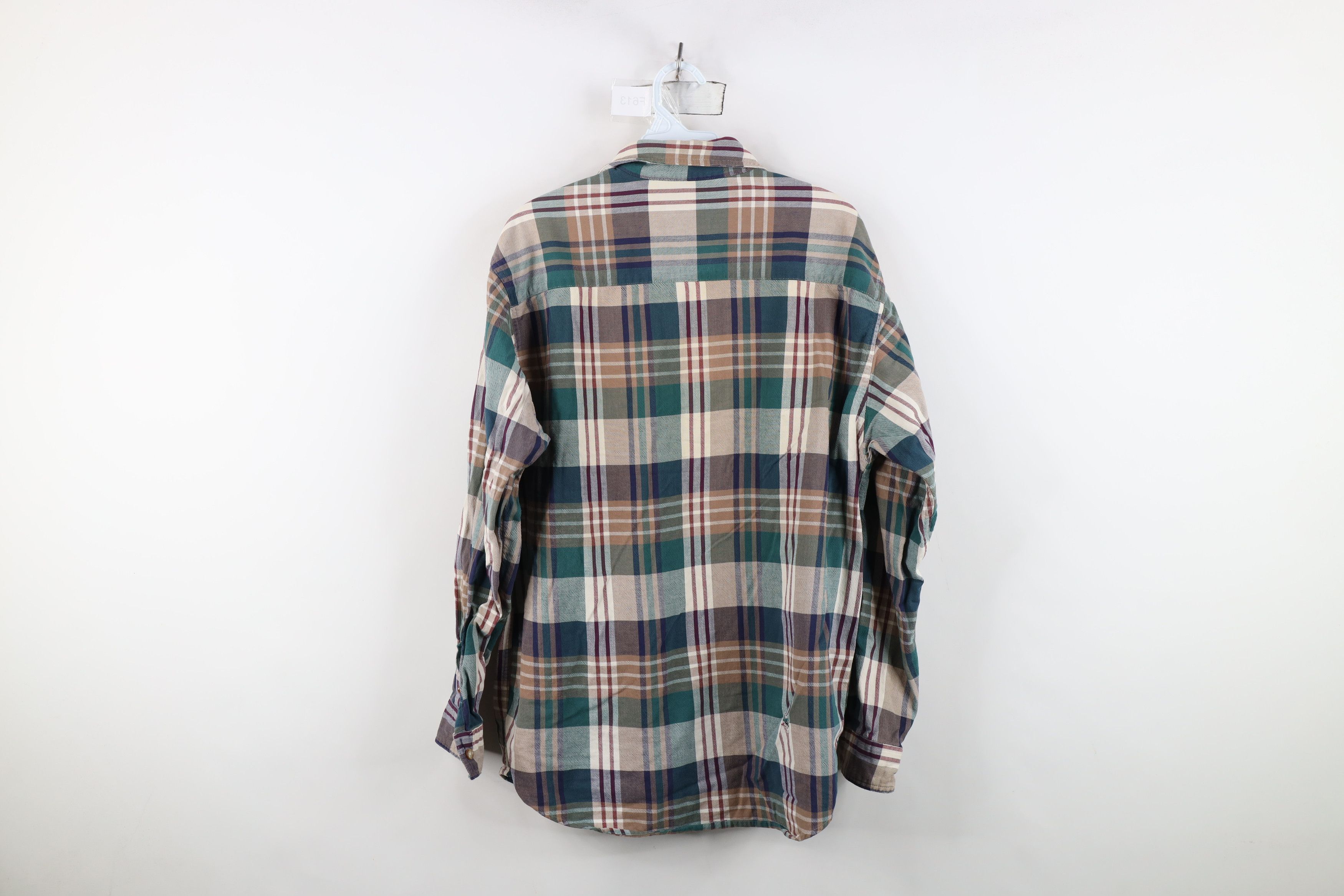 Eddie Bauer Vintage 90s Eddie Bauer Bainbridge Flannel Button Shirt Size US M / EU 48-50 / 2 - 12 Thumbnail
