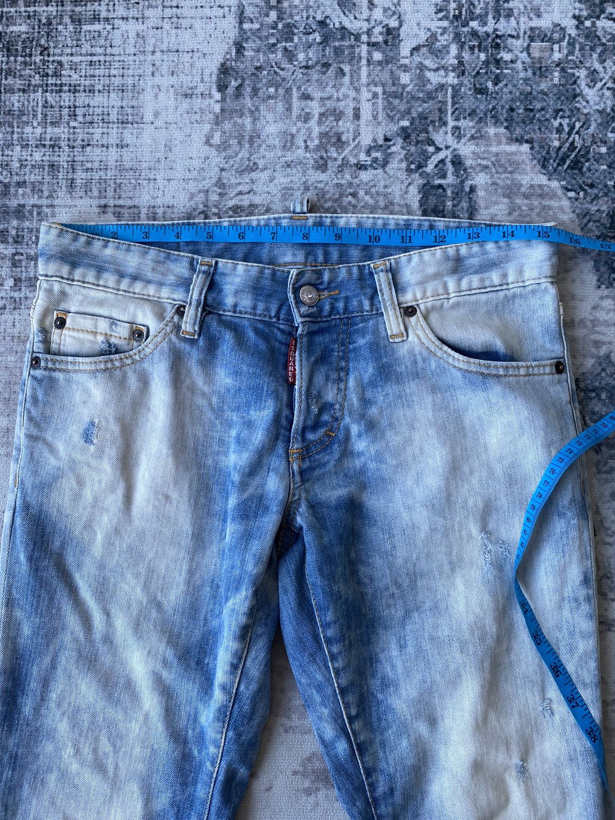 Dsquared2 Dsquared2 Bleached Distressed Jeans Size 30" / US 8 / IT 44 - 9 Thumbnail