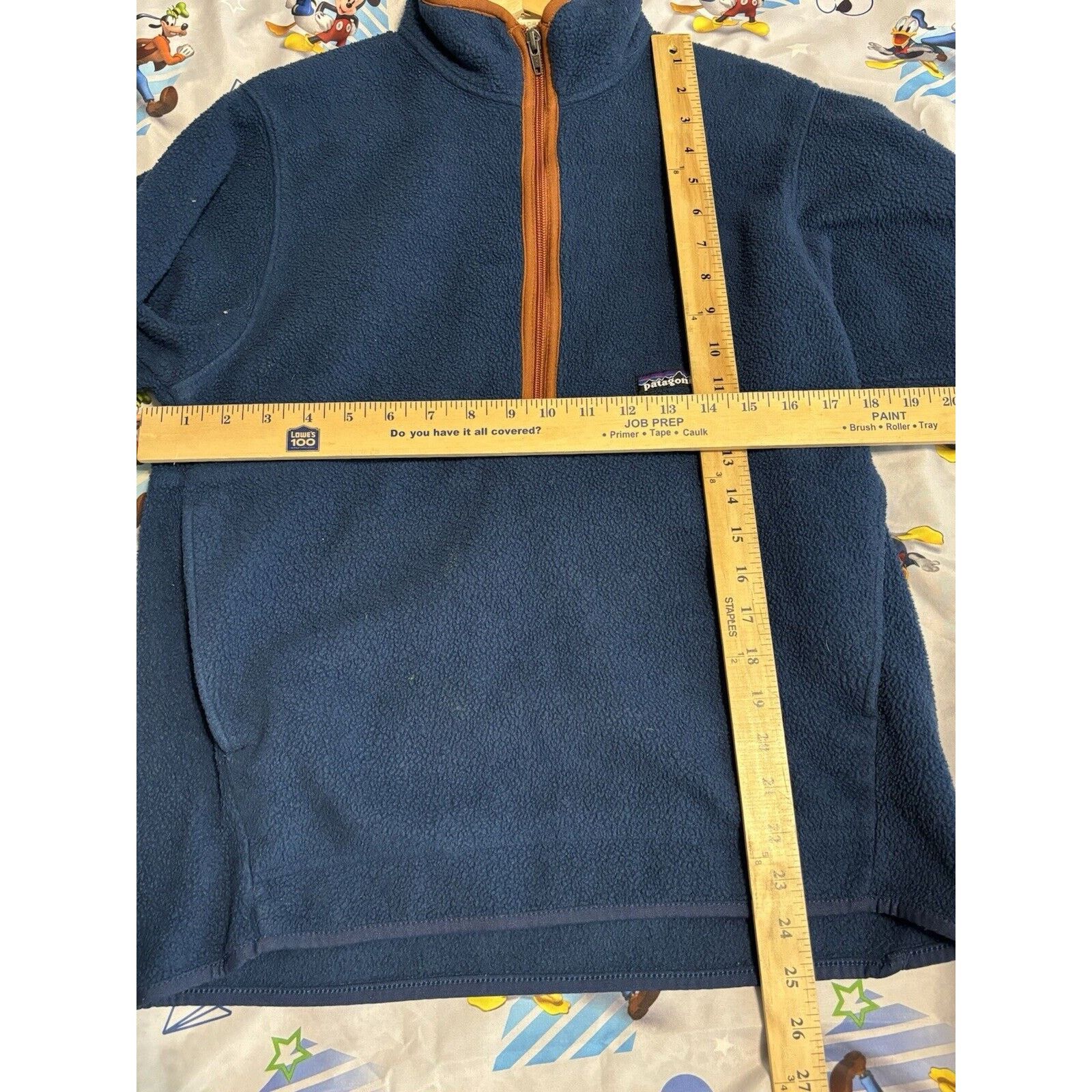 Patagonia Vintage patagonia blue 1/2 zip mens synchilla size small Size US S / EU 44-46 / 1 - 7 Thumbnail