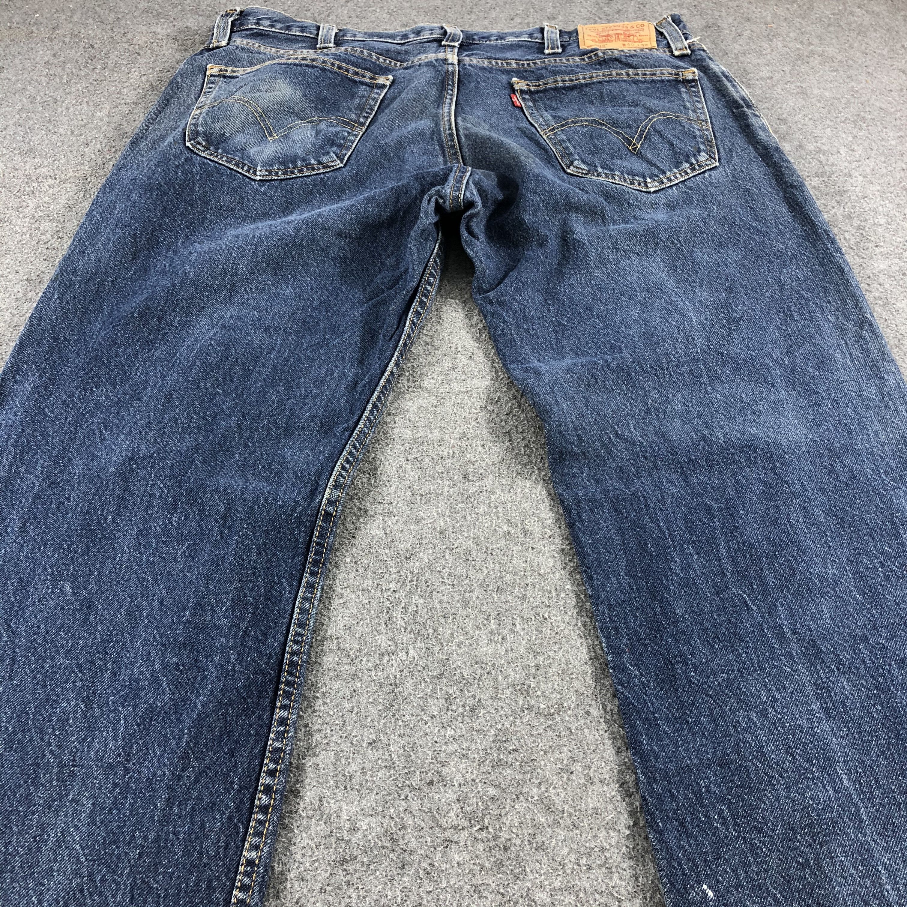 Levi's Blue Wash Vintage Levis 505 Jeans-J1149 Size US 40 / EU 56 - 4 Thumbnail