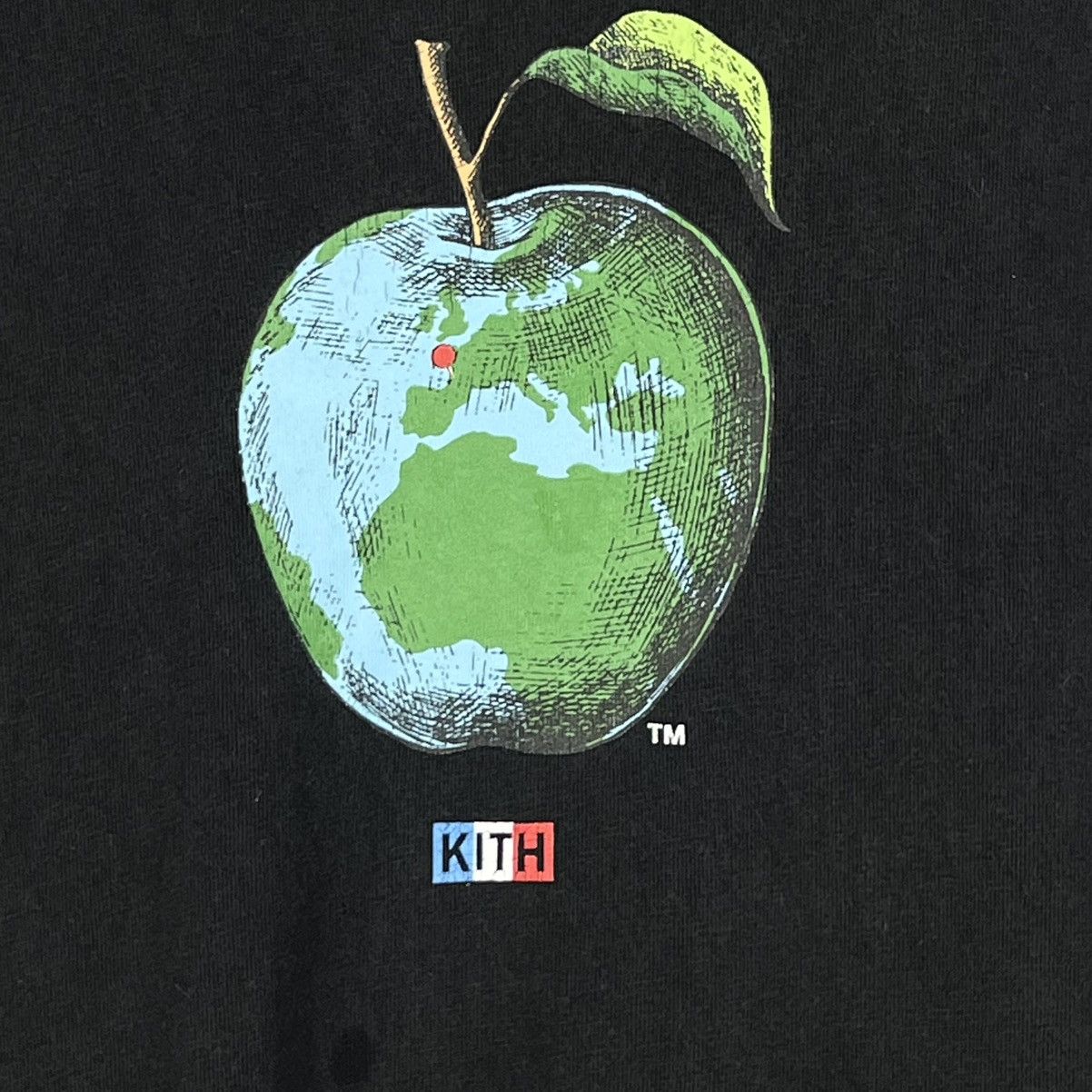 Kith KITH APPLE WORLD TEE Size US S / EU 44-46 / 1 - 3 Thumbnail