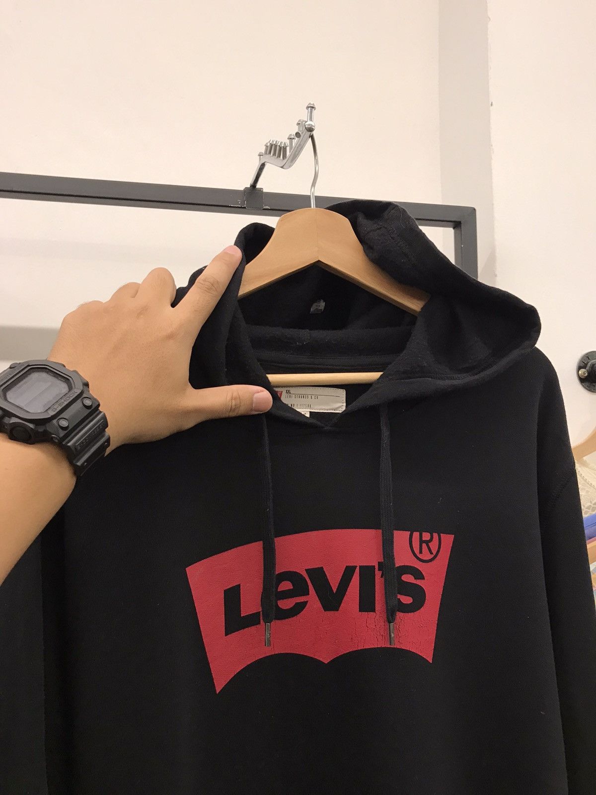 Levi's × Vintage LEVIS Hoodie Oversize Size US XXL / EU 58 / 5 - 1 Thumbnail