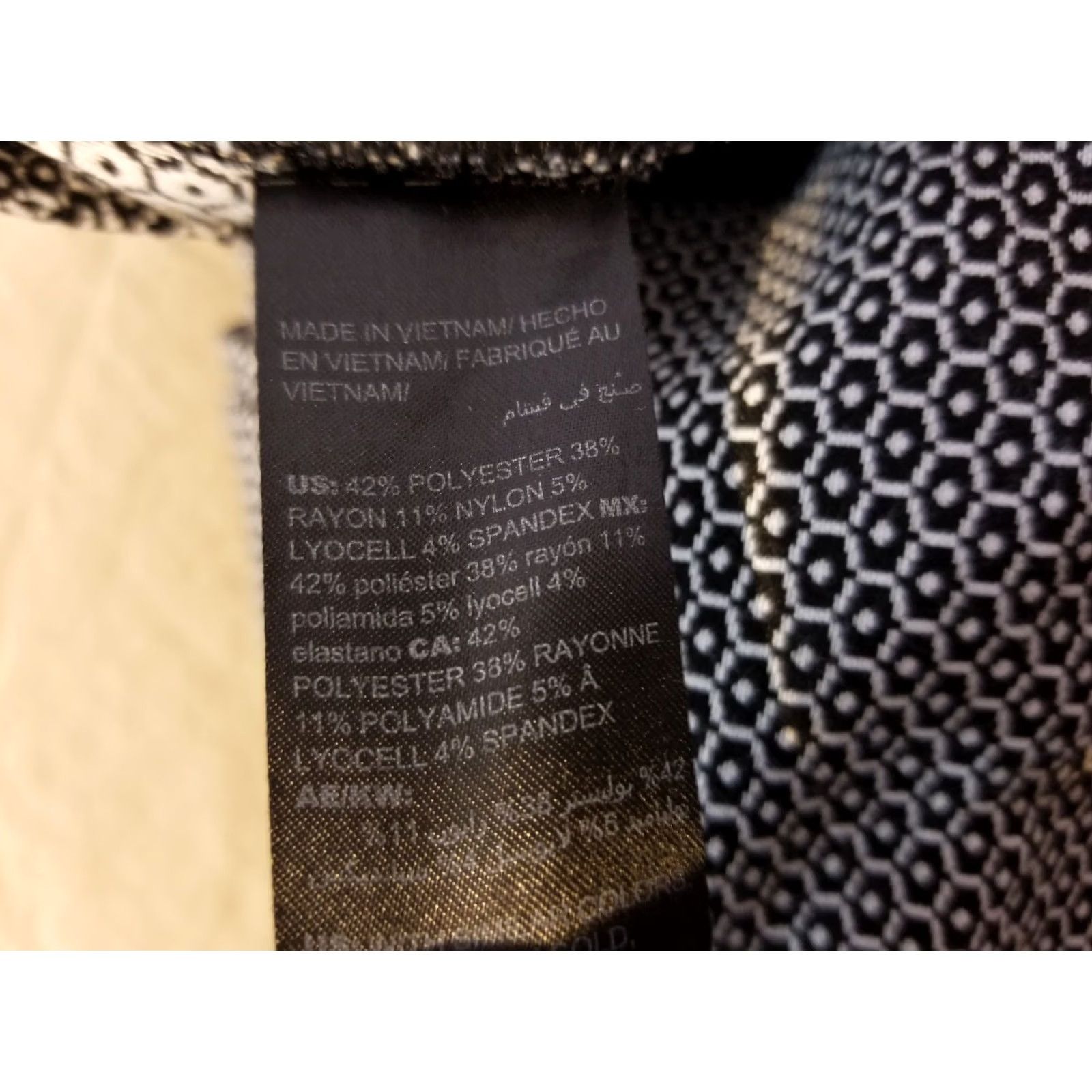 White House Black Market White House Black Market Gray Khaki Dress Pants Trouser Chino Slack 12 Womens Size 34" / US 12 / IT 48 - 5 Thumbnail