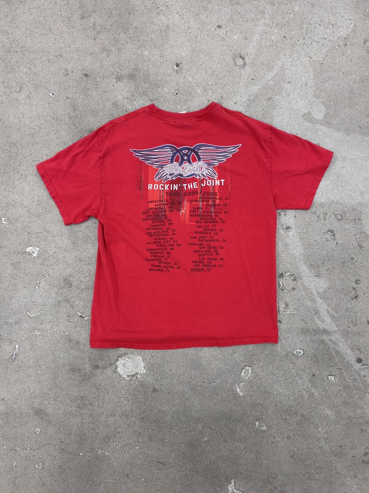 Band Tees Vintage Aerosmith 2006 T shirt tour size large Size US L / EU 52-54 / 3 - 2 Thumbnail