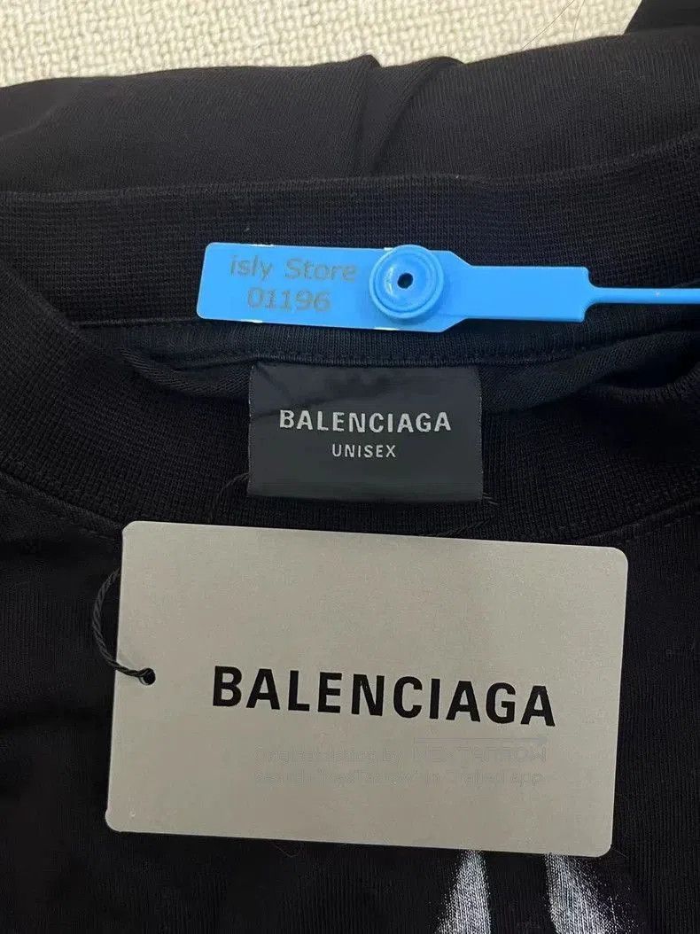 Balenciaga Balenciaga Logo Print Short Sleeve T. Size US M / EU 48-50 / 2 - 5 Thumbnail