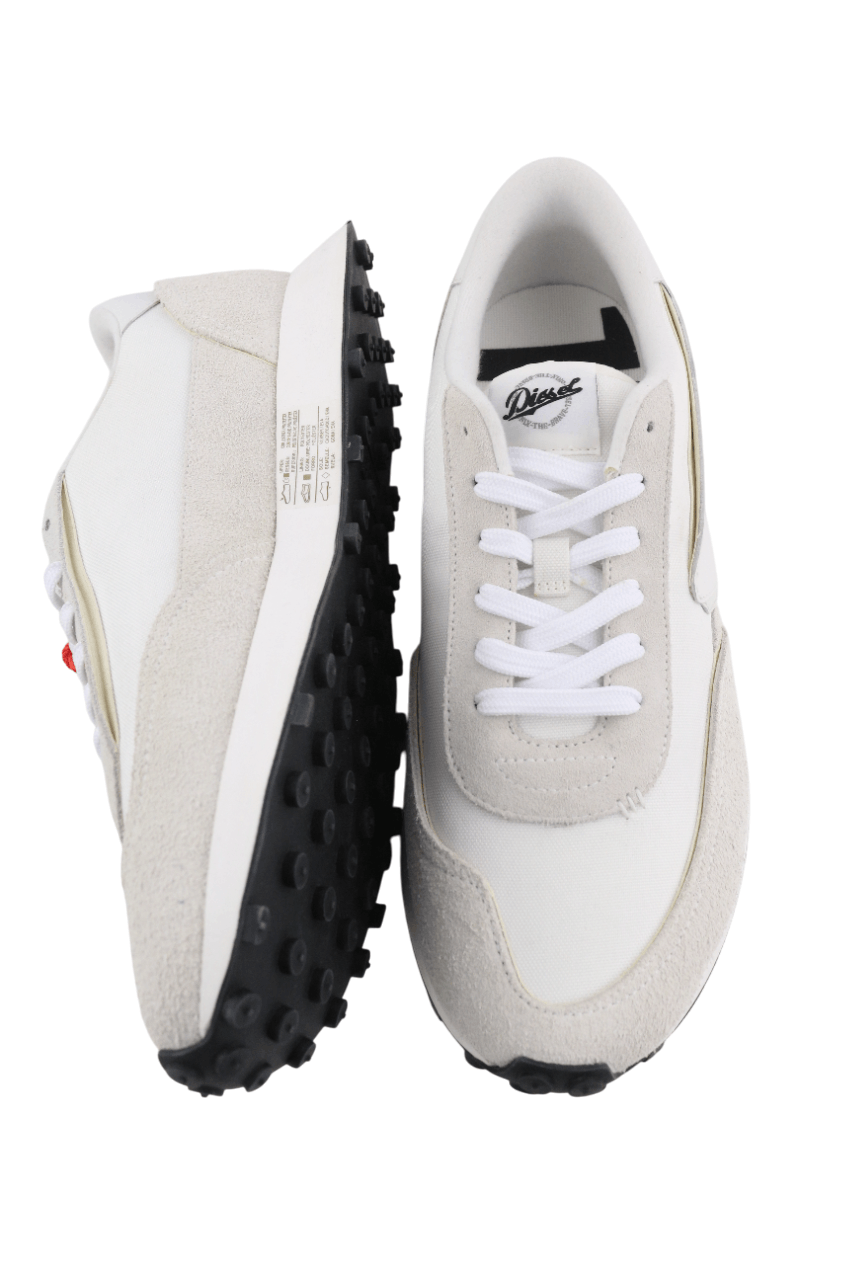 Diesel S-RACER-LC EU41 White Leather Details 40586 Size US 8 / EU 41 - 6 Thumbnail