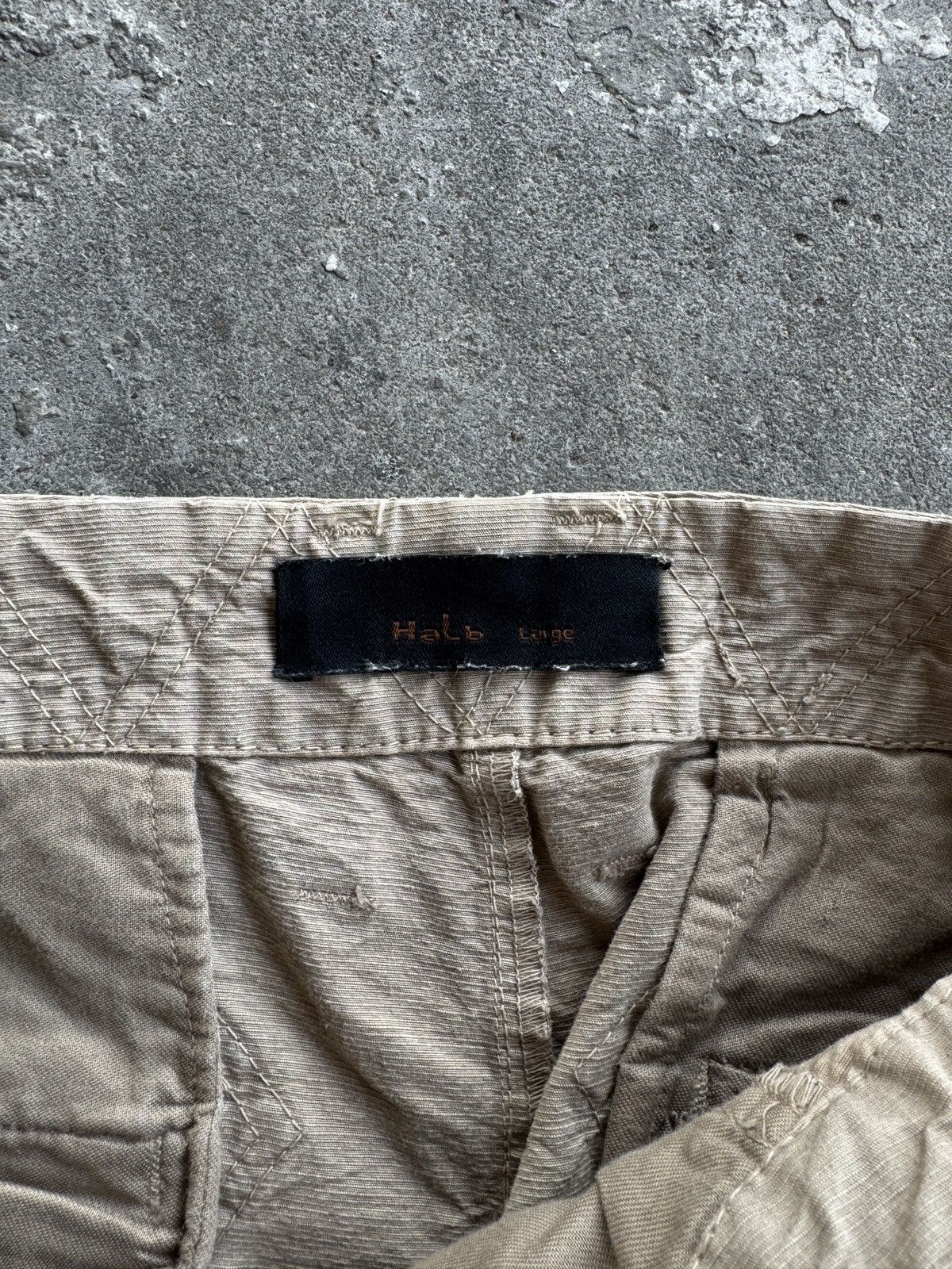 Kiminori Morishita Halb Kiminori Morishita Cargo Flare Canvas Pants Size US 33 - 7 Thumbnail