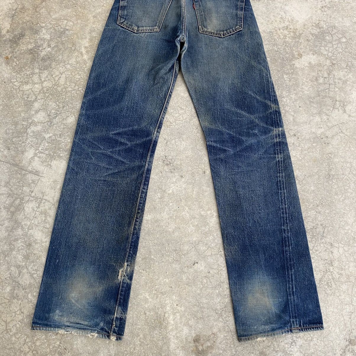 Denime Vintage 90’s Denime Japan Faded Blue Selvedge Jeans Size US 29 - 12 Thumbnail