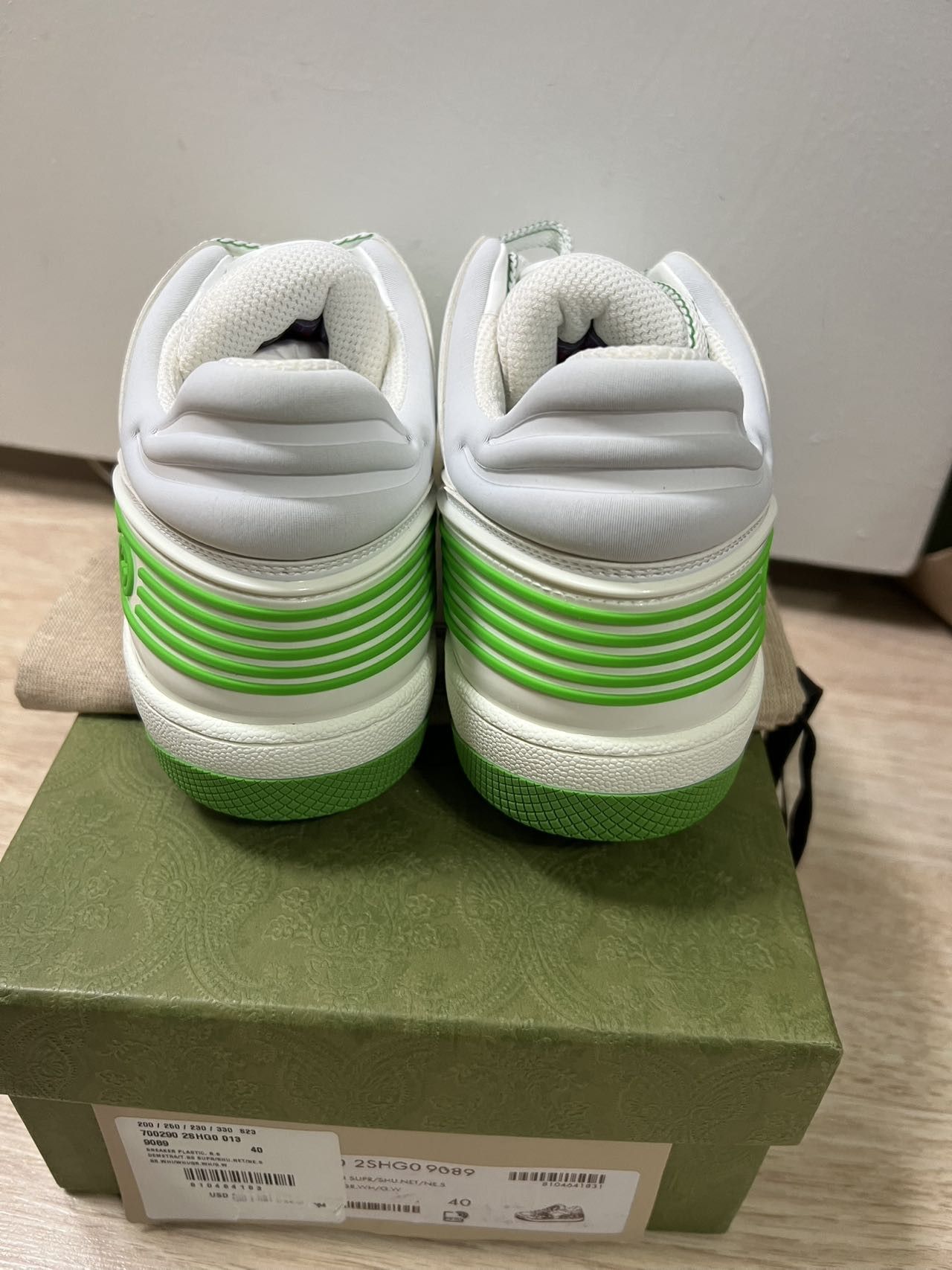 Gucci Gucci Demetra GG Low White (Women's) Size US 10 / IT 40 - 4 Thumbnail