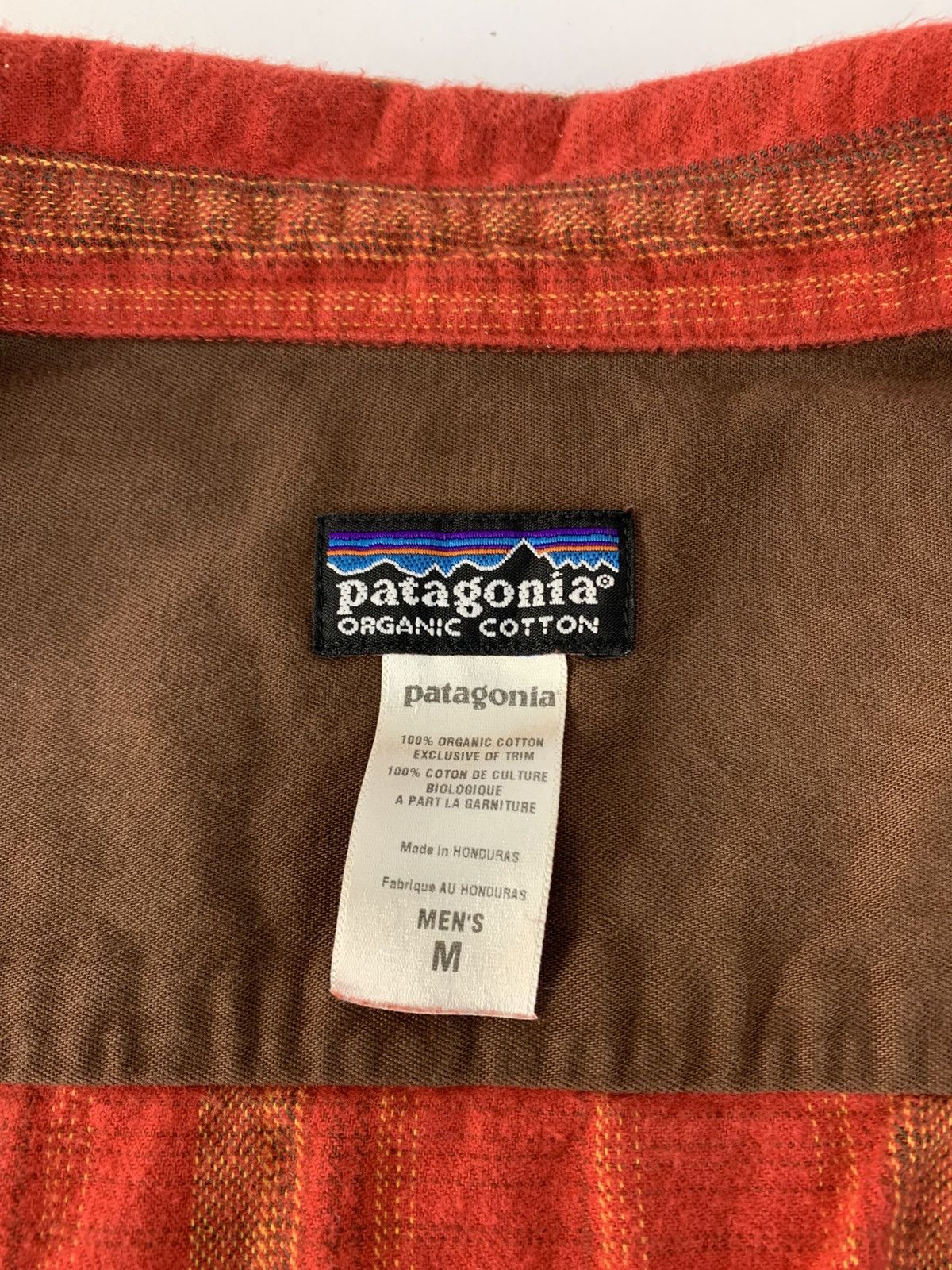 Patagonia Patagonia Red Stripe Cotton Stonewash Flannel Double Pockets Size US XL / EU 56 / 4 - 8 Thumbnail