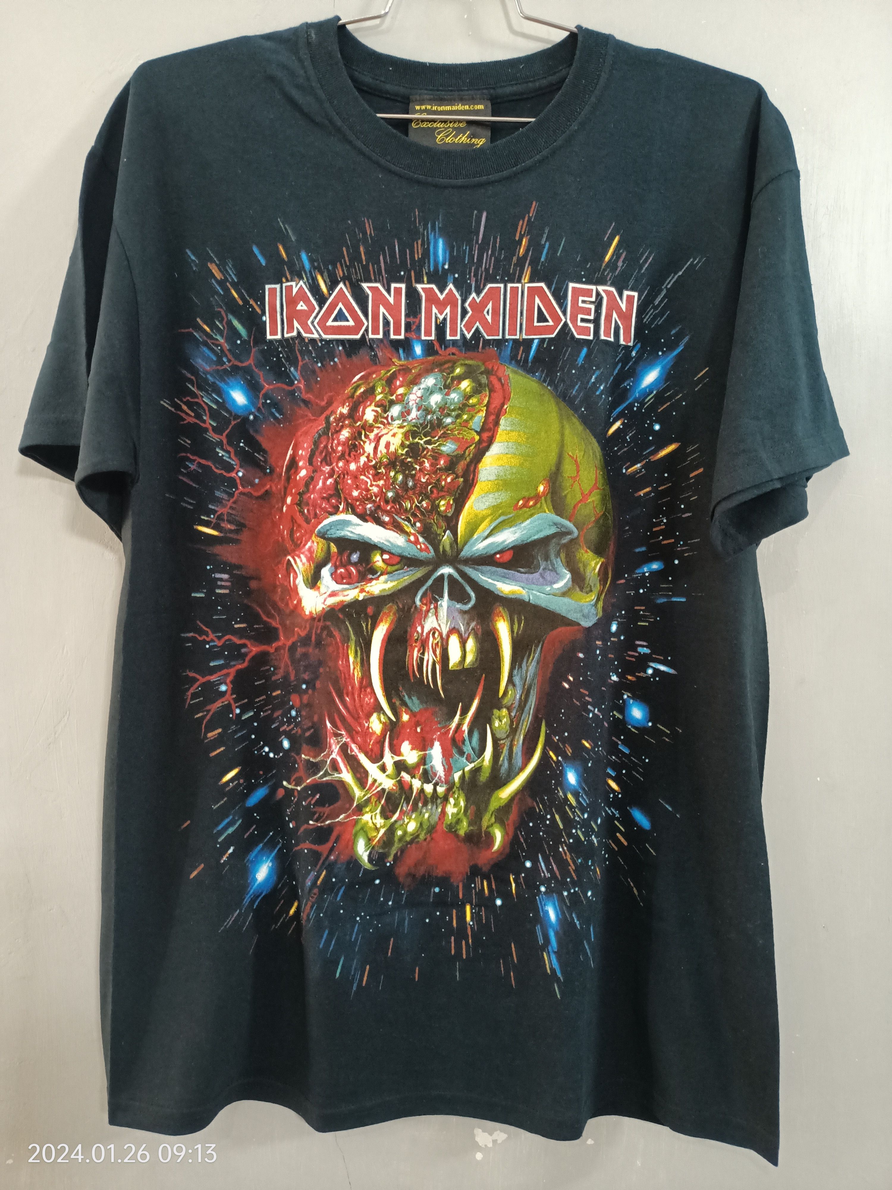 Deadstock Iron Maiden Final Frontier Band Tee Rock