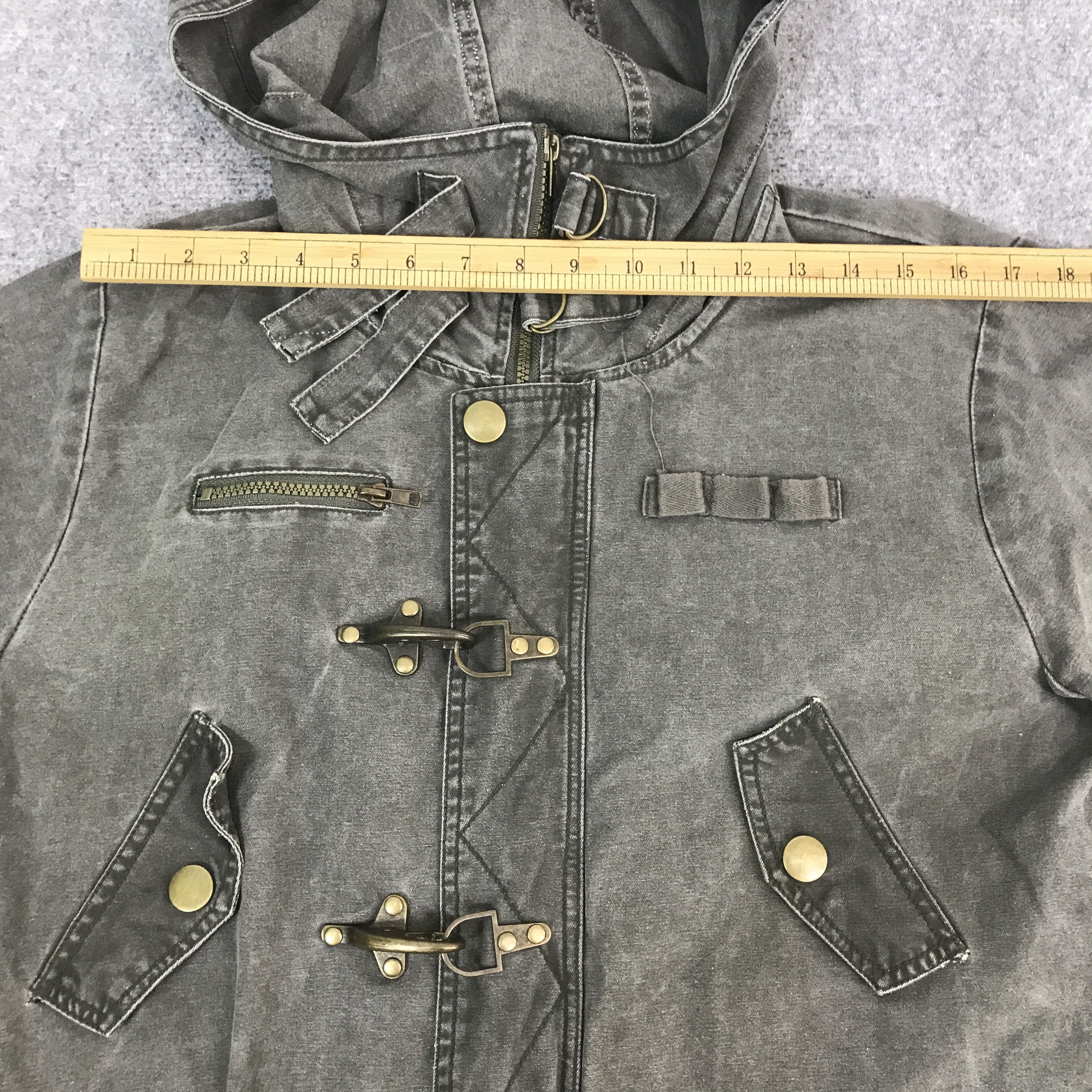 Japanese Brand × KMRii Japan crazy angel Black Faded Style Hoodie jacket Size US L / EU 52-54 / 3 - 5 Thumbnail