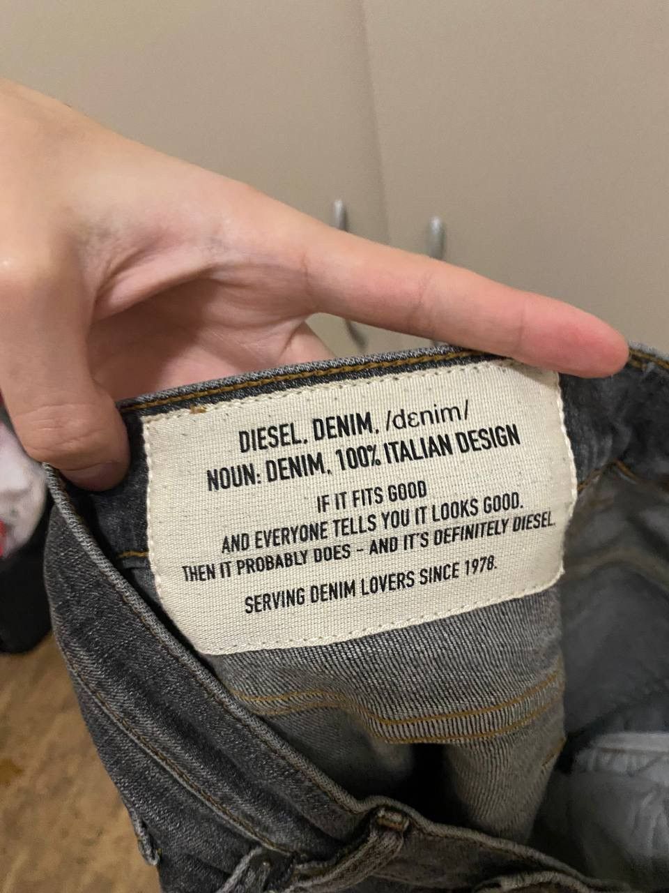 Diesel × Vintage DIESEL WASHED Distressed Denim Jeans Size US 32 / EU 48 - 19 Thumbnail