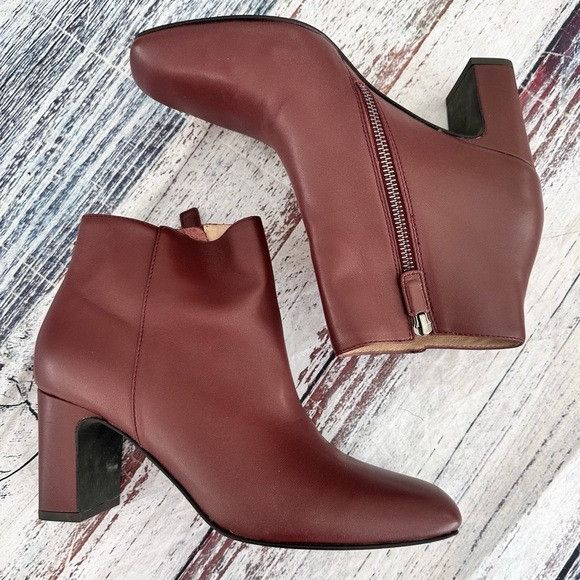 Eileen Fisher Eileen Fisher Tokyo Nappa Leather Bootie Size US 8.5 / IT 38.5 - 3 Thumbnail