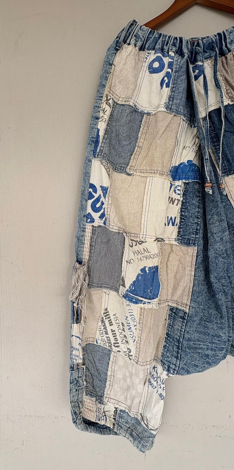 Japanese Brand × Vintage Rare El Redoe Haram pant Patch Work Design Kapital Inspired Size US 31 - 2 Thumbnail