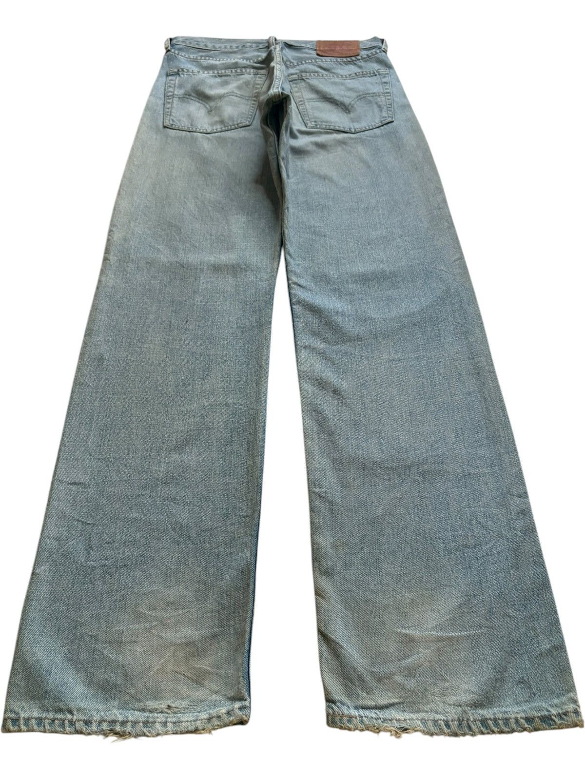 Levi's Vintage 90s Levis 503 Mud Wash Distressed Baggy Jeans Size US 30 / EU 46 - 2 Thumbnail