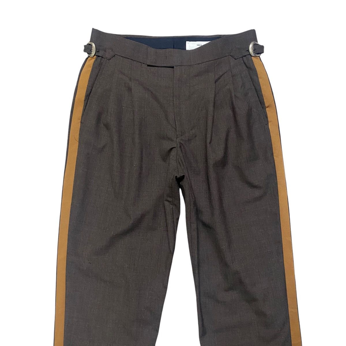TOGA VIRILIS SS2020 TOGA VIRILIS Wool Ghurka Pants Side Stripe Size US 30 / EU 46 - 7 Thumbnail