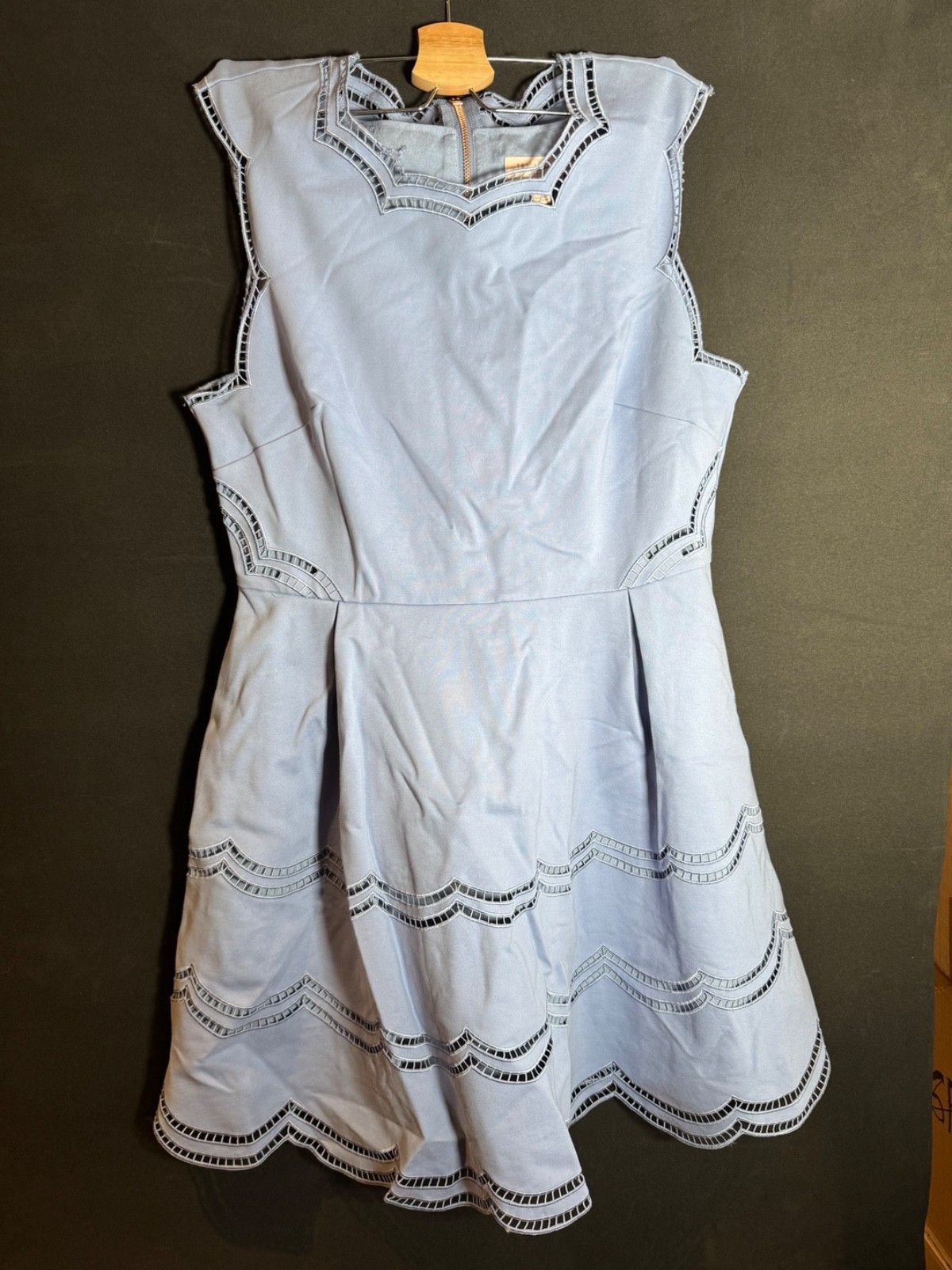 Ted Baker Ted Baker Blue Women's Summer Back Zip Up Dress Size 5 NWOT Size XS / US 0-2 / IT 36-38 - 1 Thumbnail