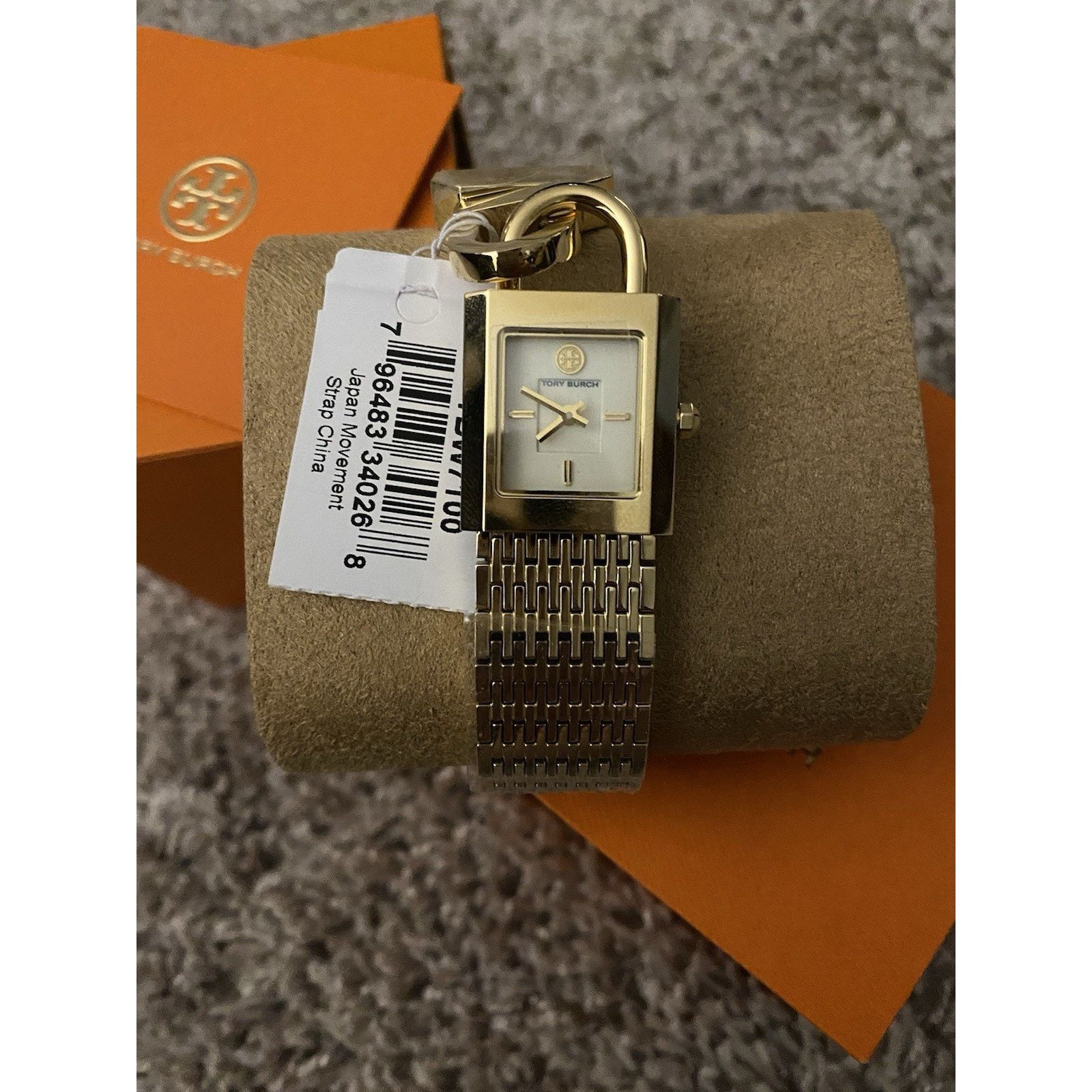 Tory Burch Tory Burch Bracelet Gold Watch Square Face NWT Size ONE SIZE - 2 Thumbnail