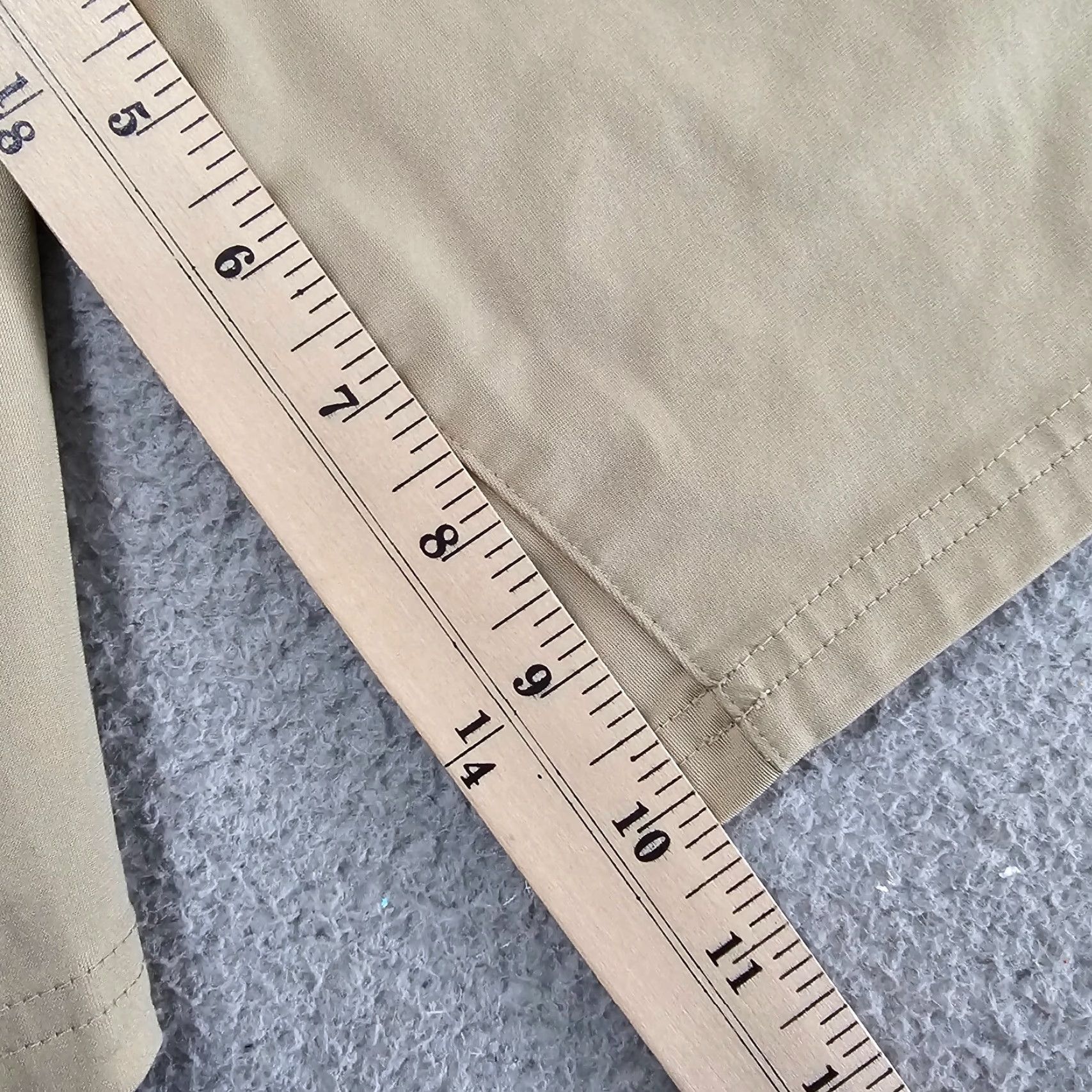 Rhone Rhone Mens Shorts Khaki Flat Front 30 Chino Casual Golf Outdoor Stretch 10" Size US 30 / EU 46 - 5 Thumbnail