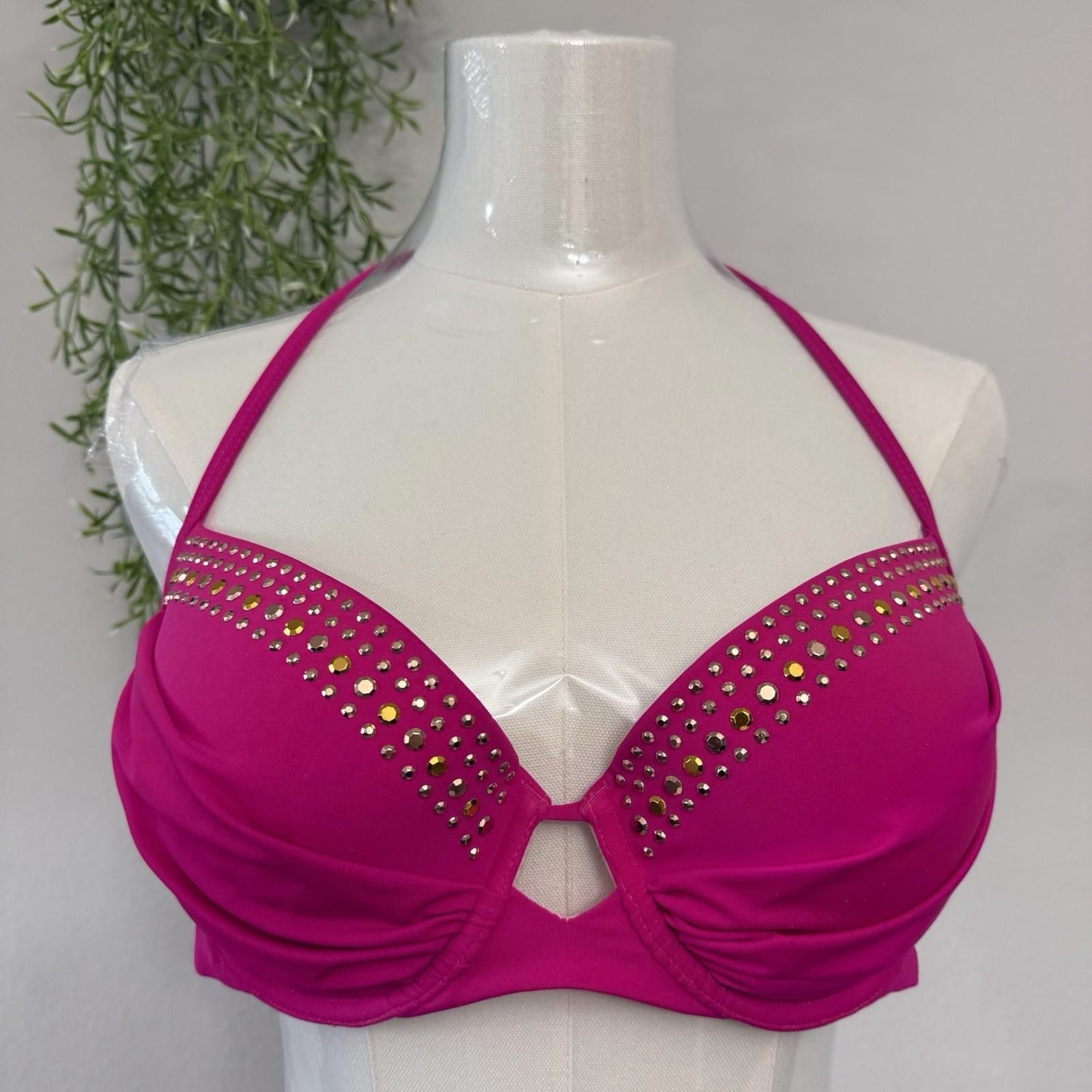 Designer Victoria Secret Push Up Swim Top 36C Size ONE SIZE - 1 Thumbnail