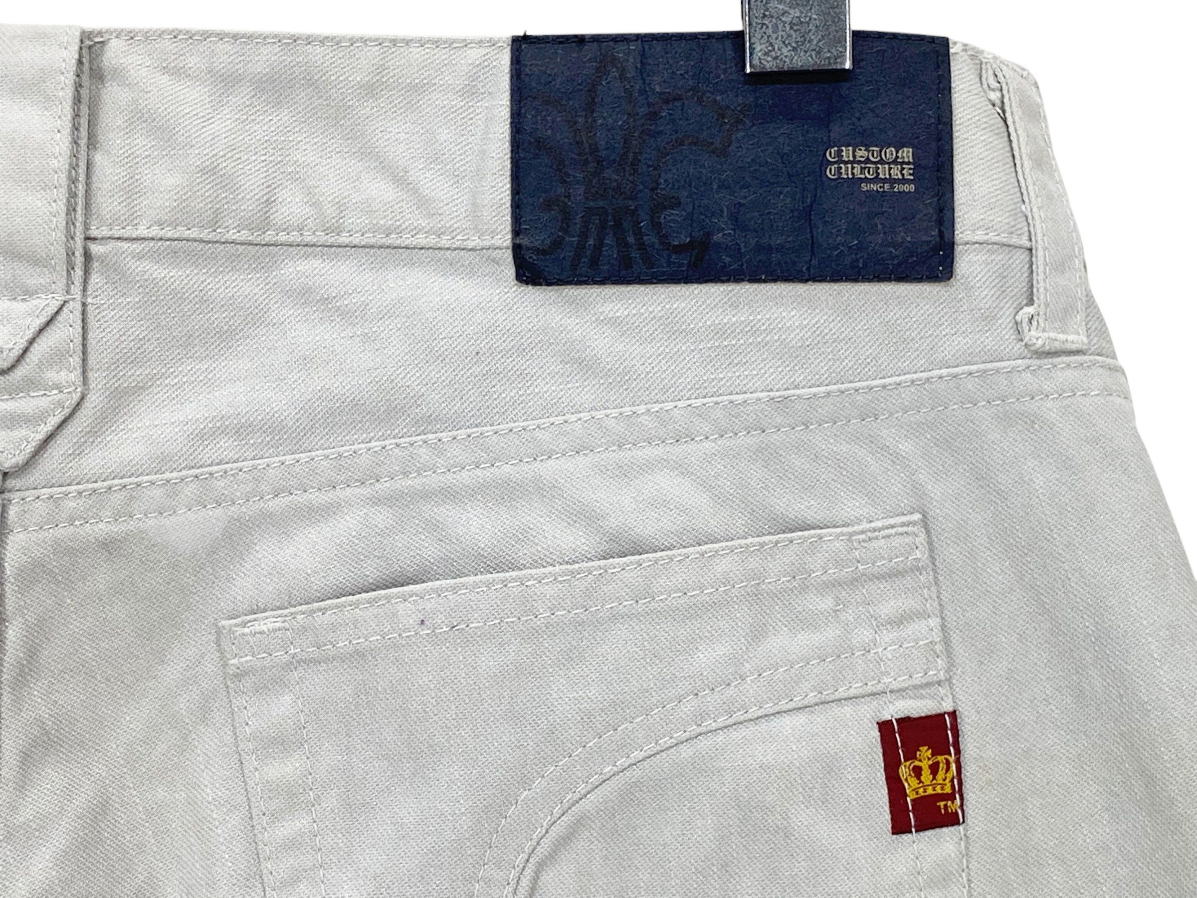 Japanese Brand Custom Culture Flare Jeans Size 30" / US 8 / IT 44 - 7 Thumbnail