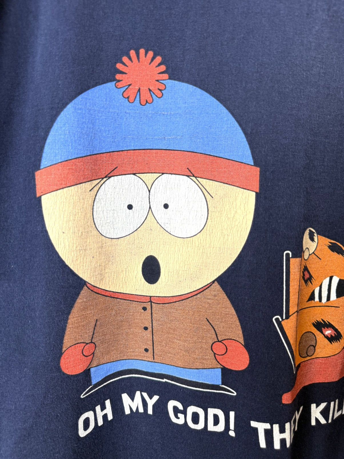 Other 1998 Vintage South Park Movie Promo T Shirt 90s Size US XL / EU 56 / 4 - 4 Thumbnail